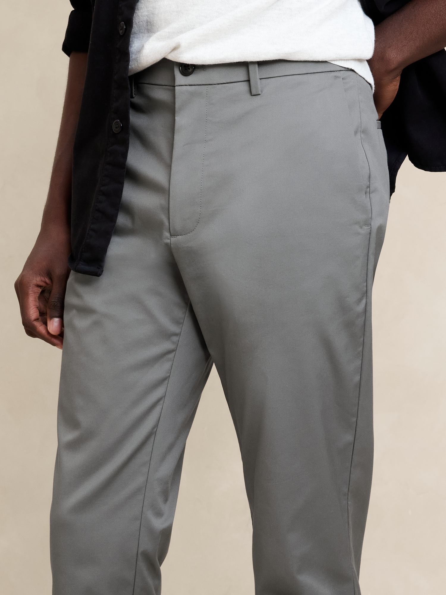 Pantalon Température corporelle, coupe étroite