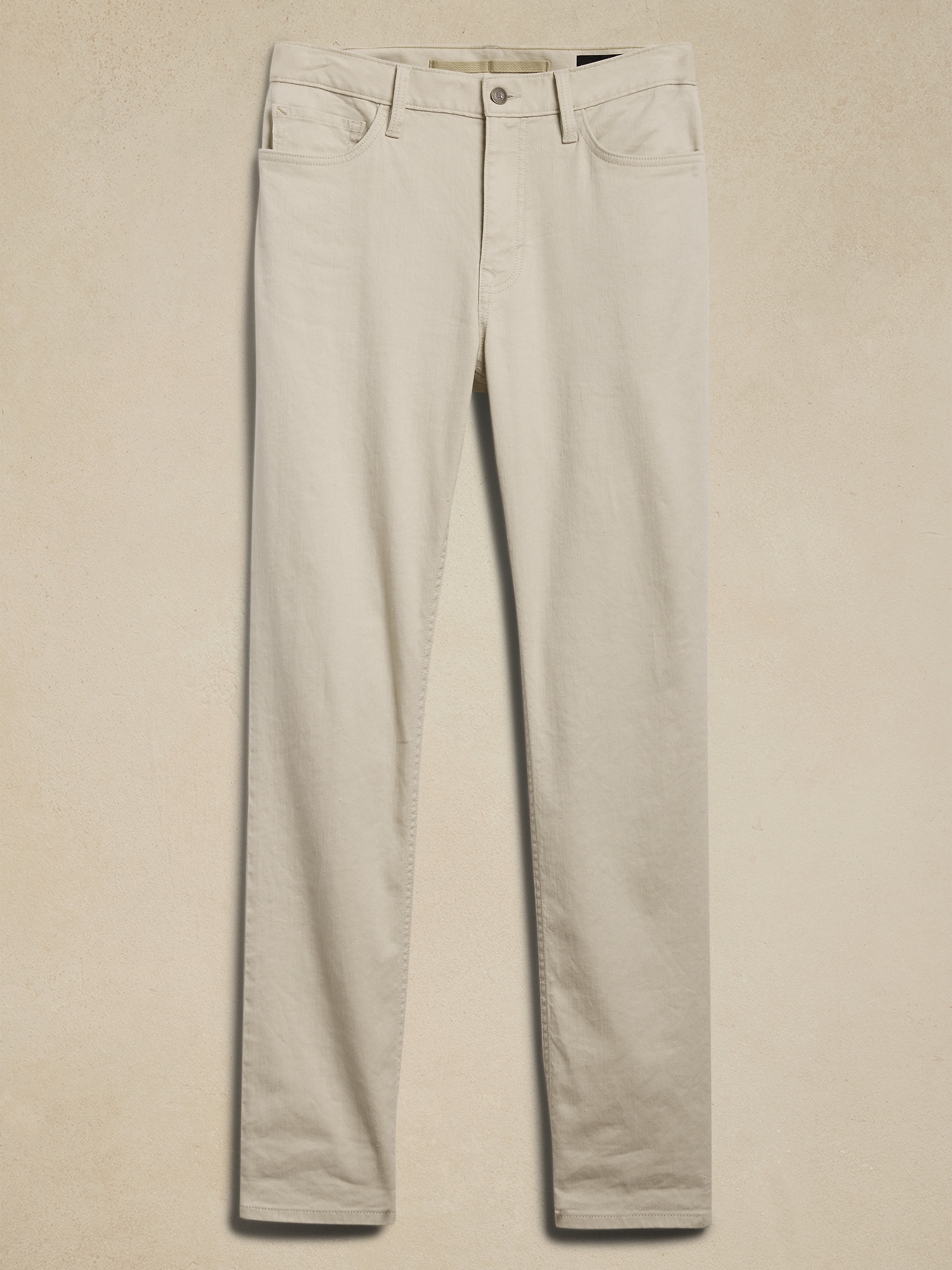 Slim Linen-Cotton Traveler Pant