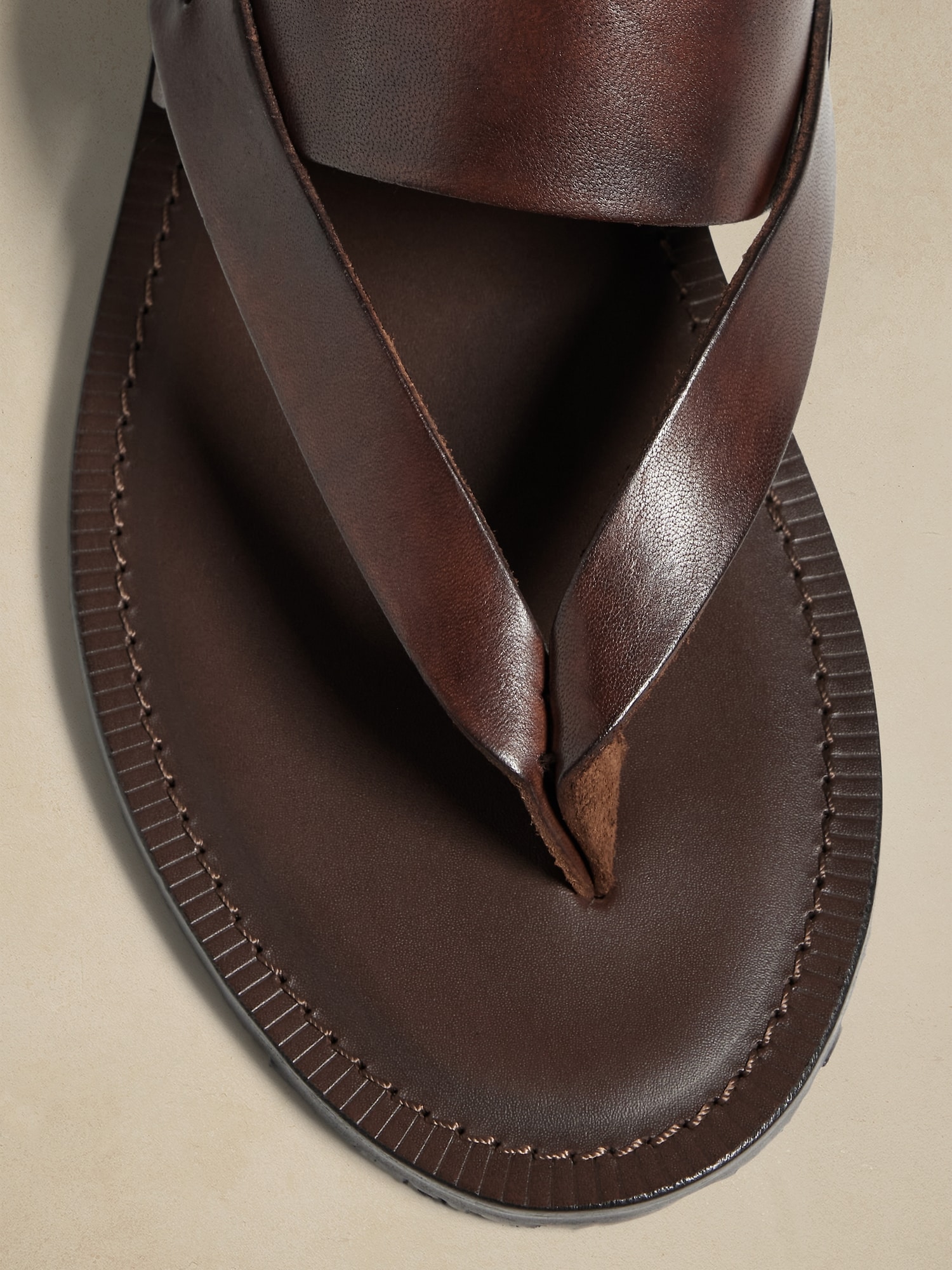 Italian Leather Tuscan Sandal | Crosby Square