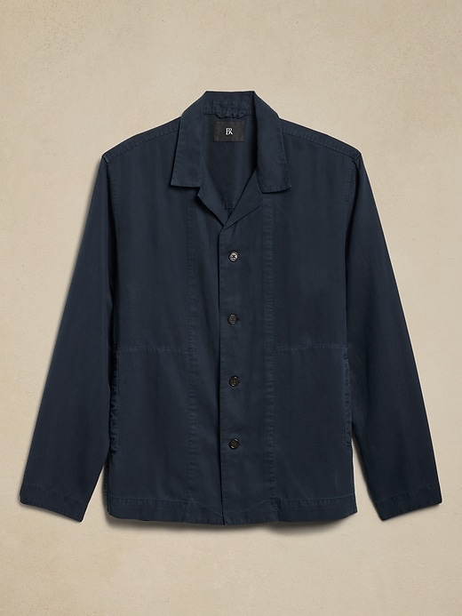 ジャケット・アウター Lyocell Twill Chambray Middle ModsCoat QUILTED CHAMBRAY SHIRT JACKET | Lucky Brand