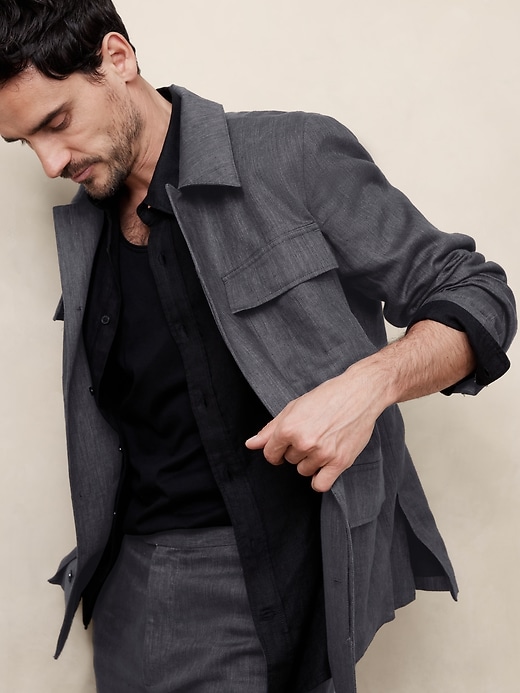 Asilomar Linen Jacket | Banana Republic