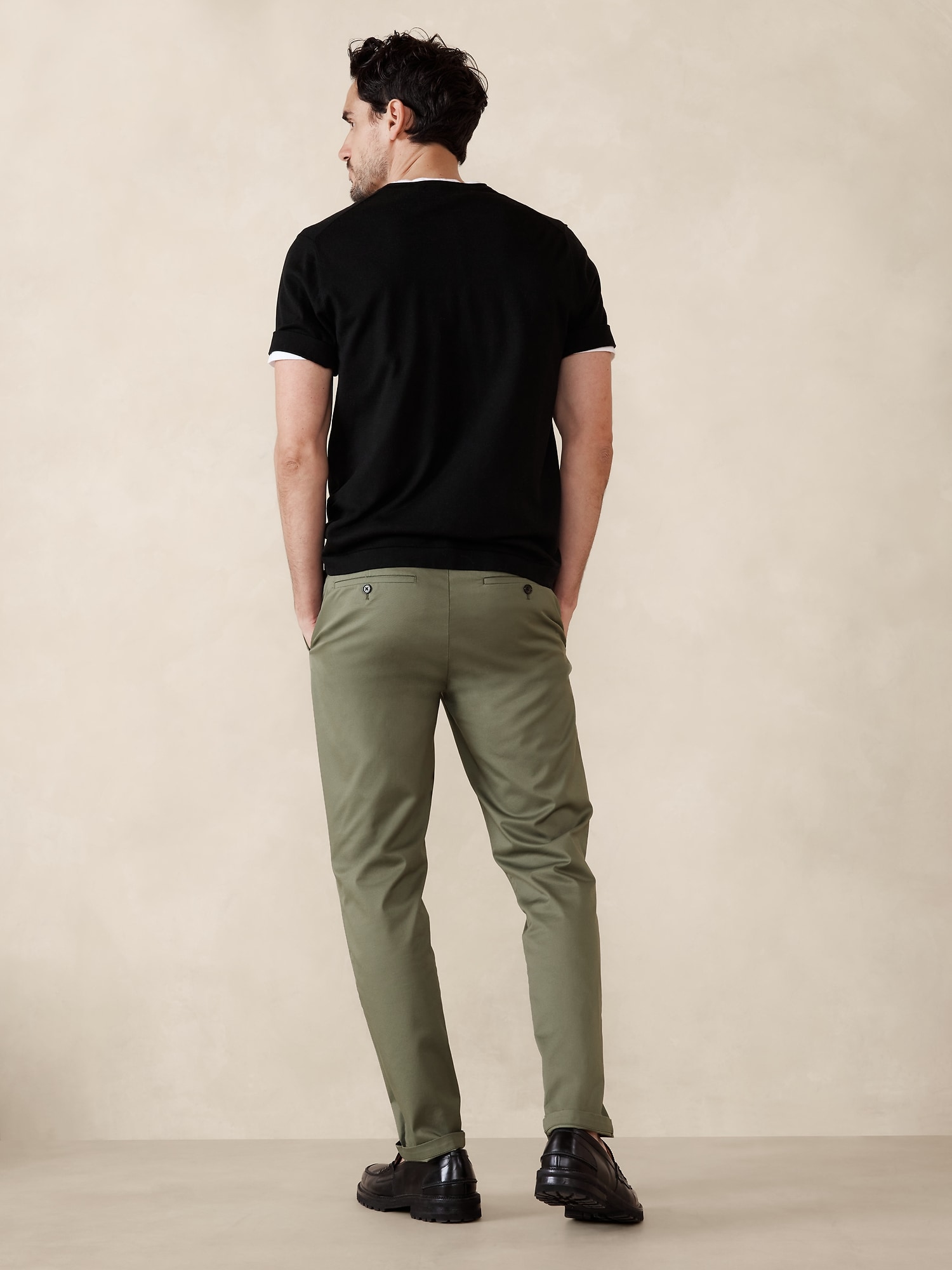 Pantalon Température corporelle, coupe étroite