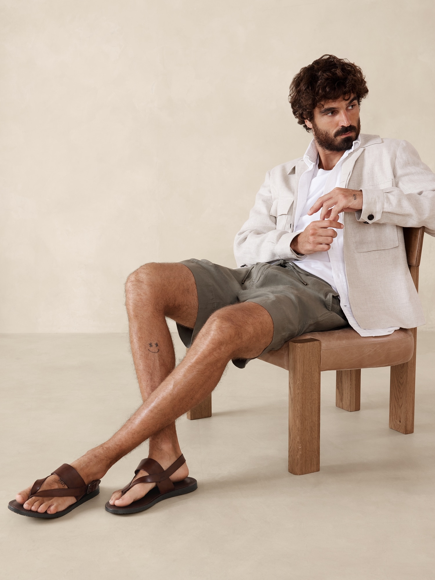 Italian Leather Tuscan Sandal | Crosby Square