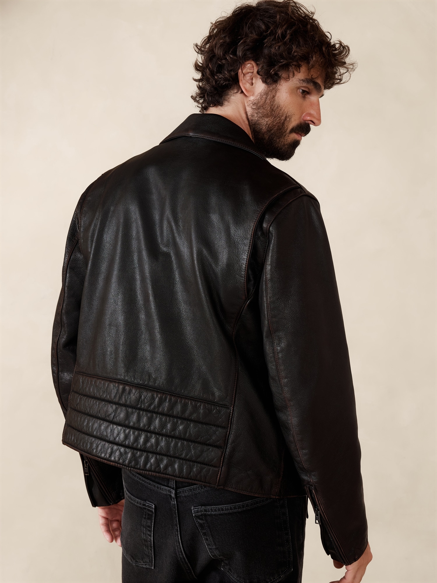Leather Moto Jacket