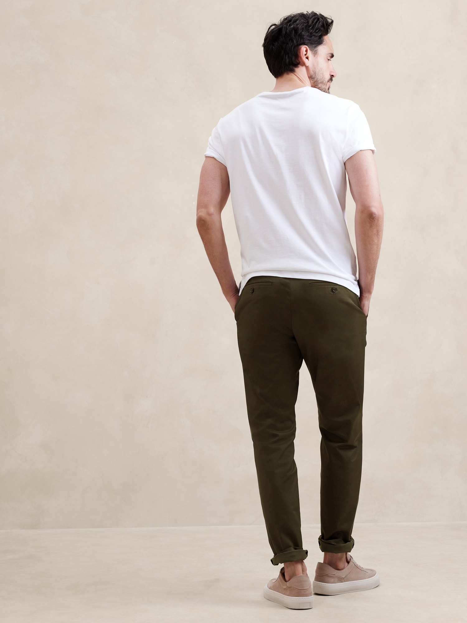 Pantalon Température corporelle, coupe étroite