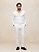Image number 2 showing, Slim-Fit Cotton Poplin Tuxedo Shirt with Cutaway Collar