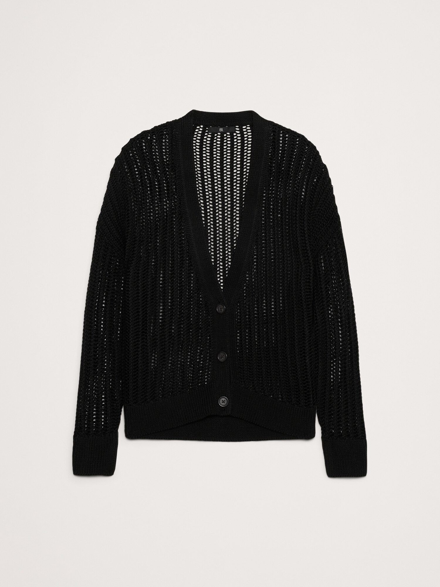 Oversized Cotton Cardigan | Banana Republic