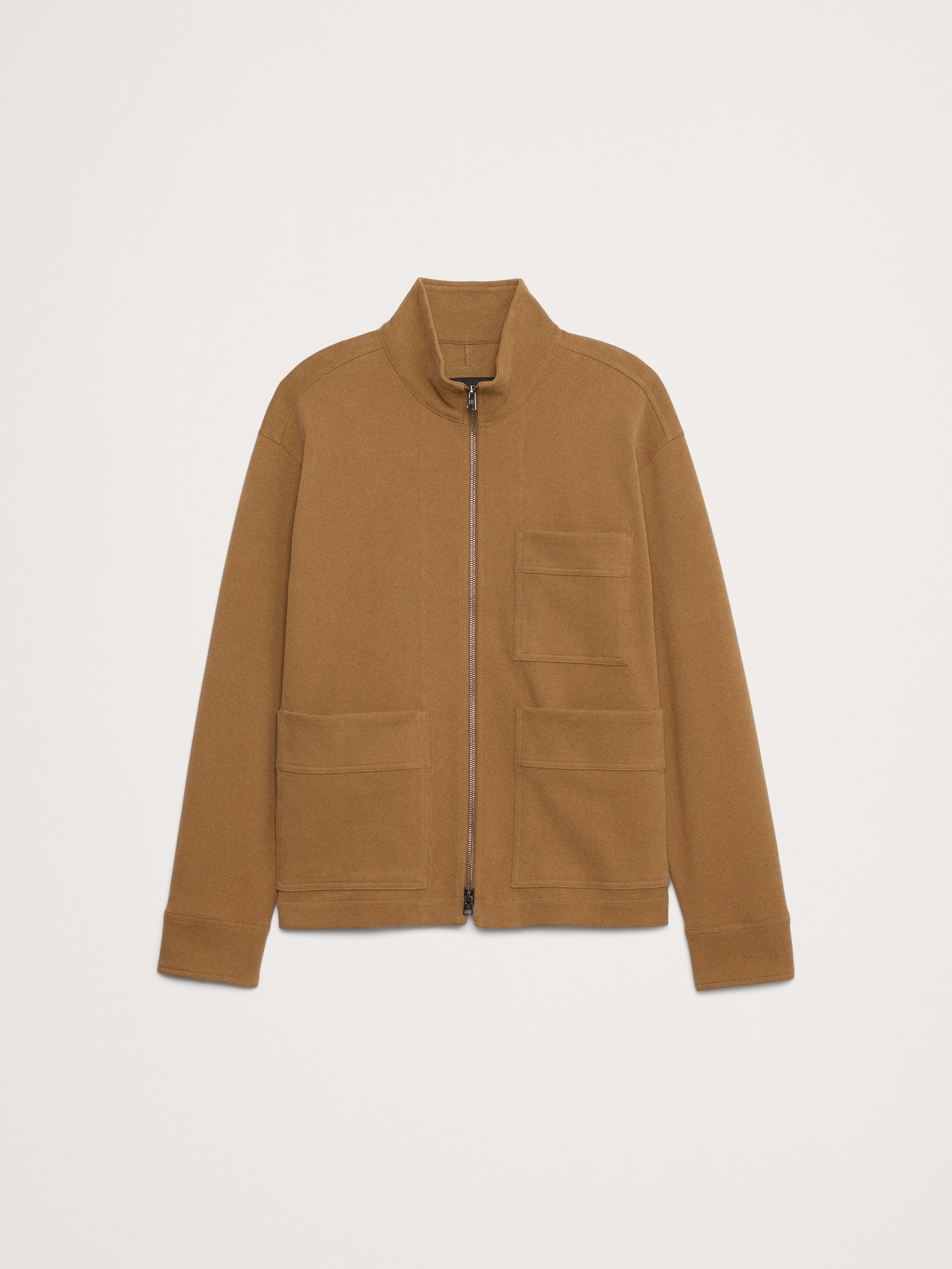 Ponte Zip-Up Chore Coat