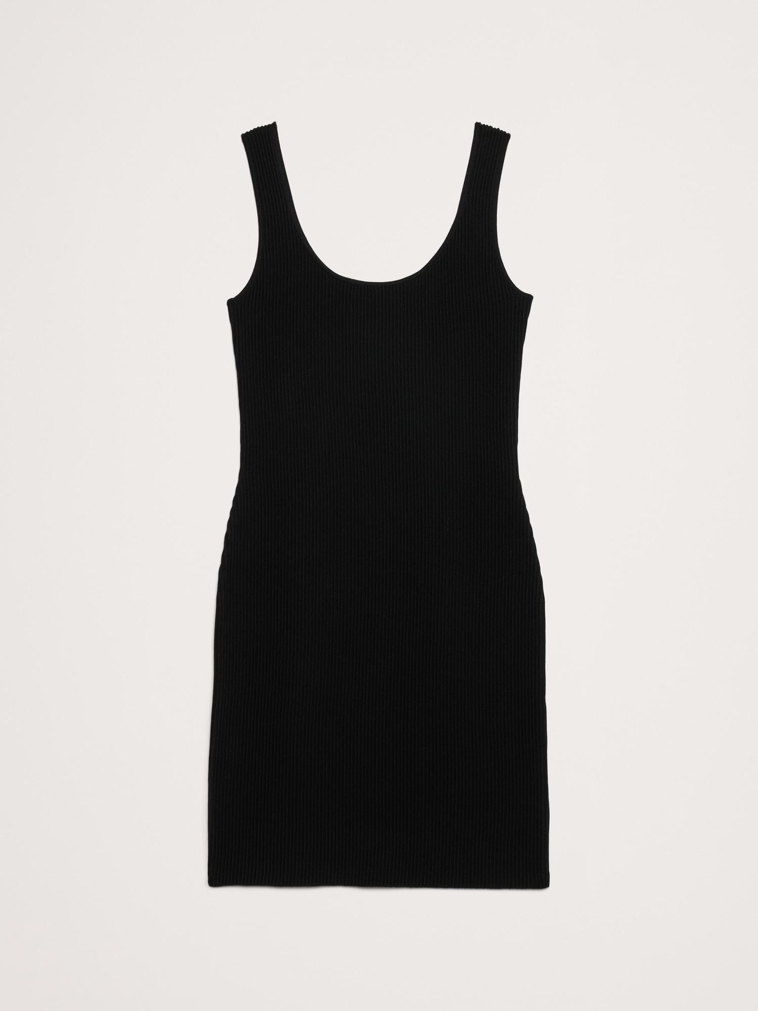 Robe-camisole côtelée à effet galbant