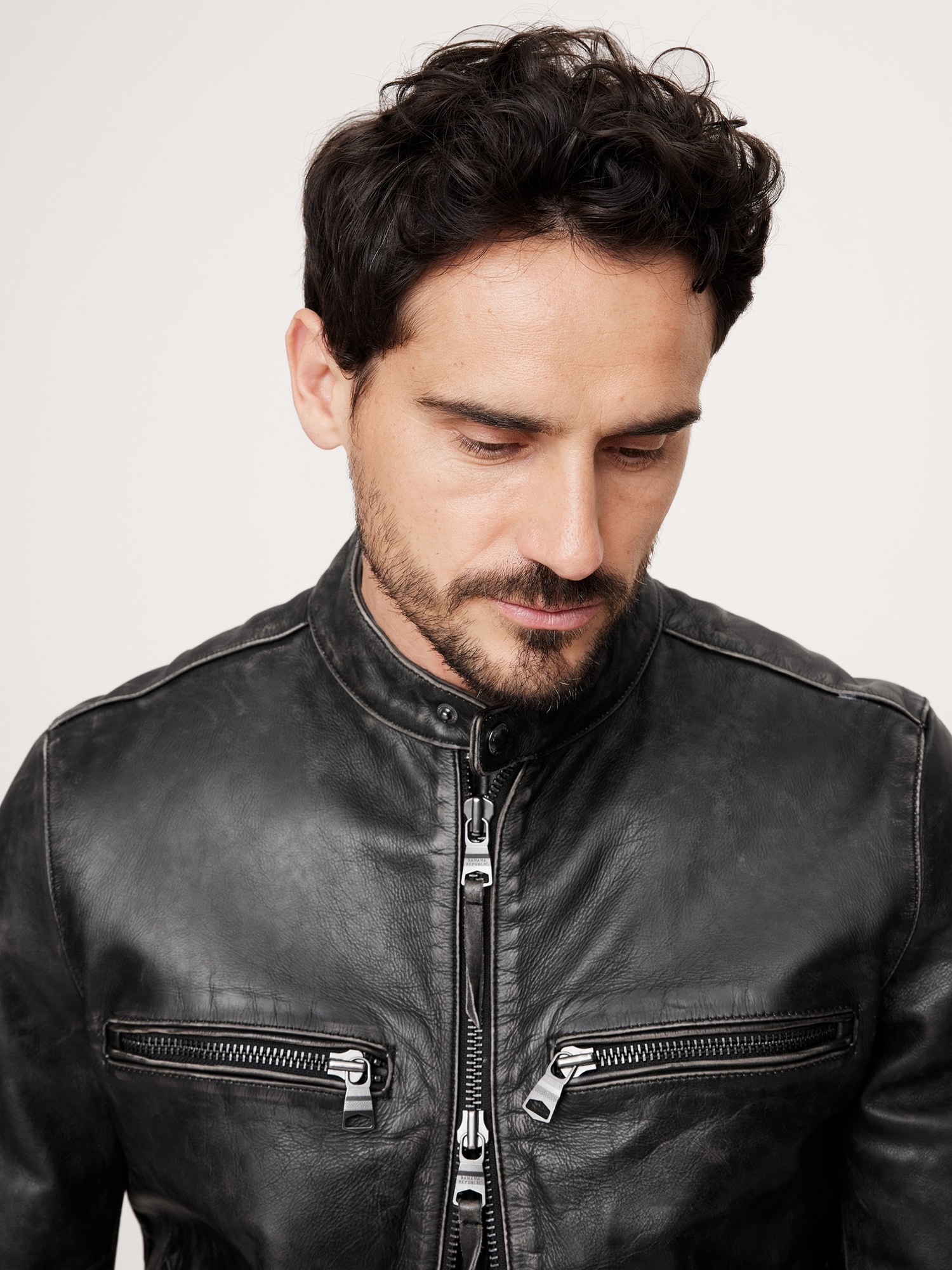 Leather Biker Jacket