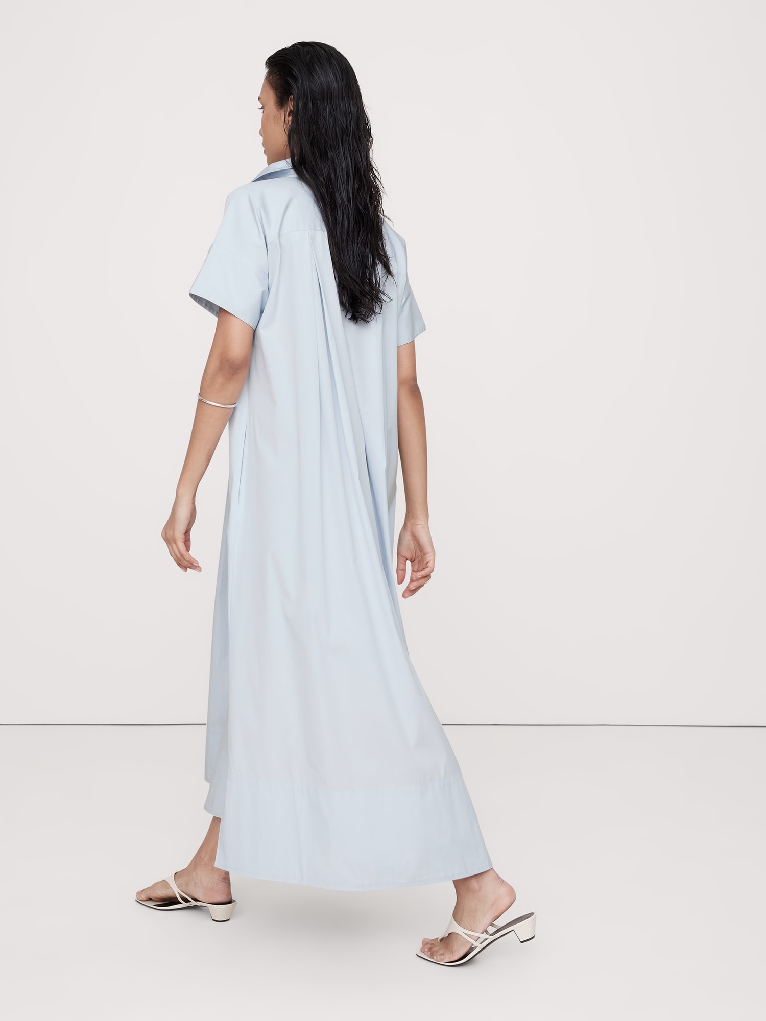 Cruz Poplin Maxi Dress