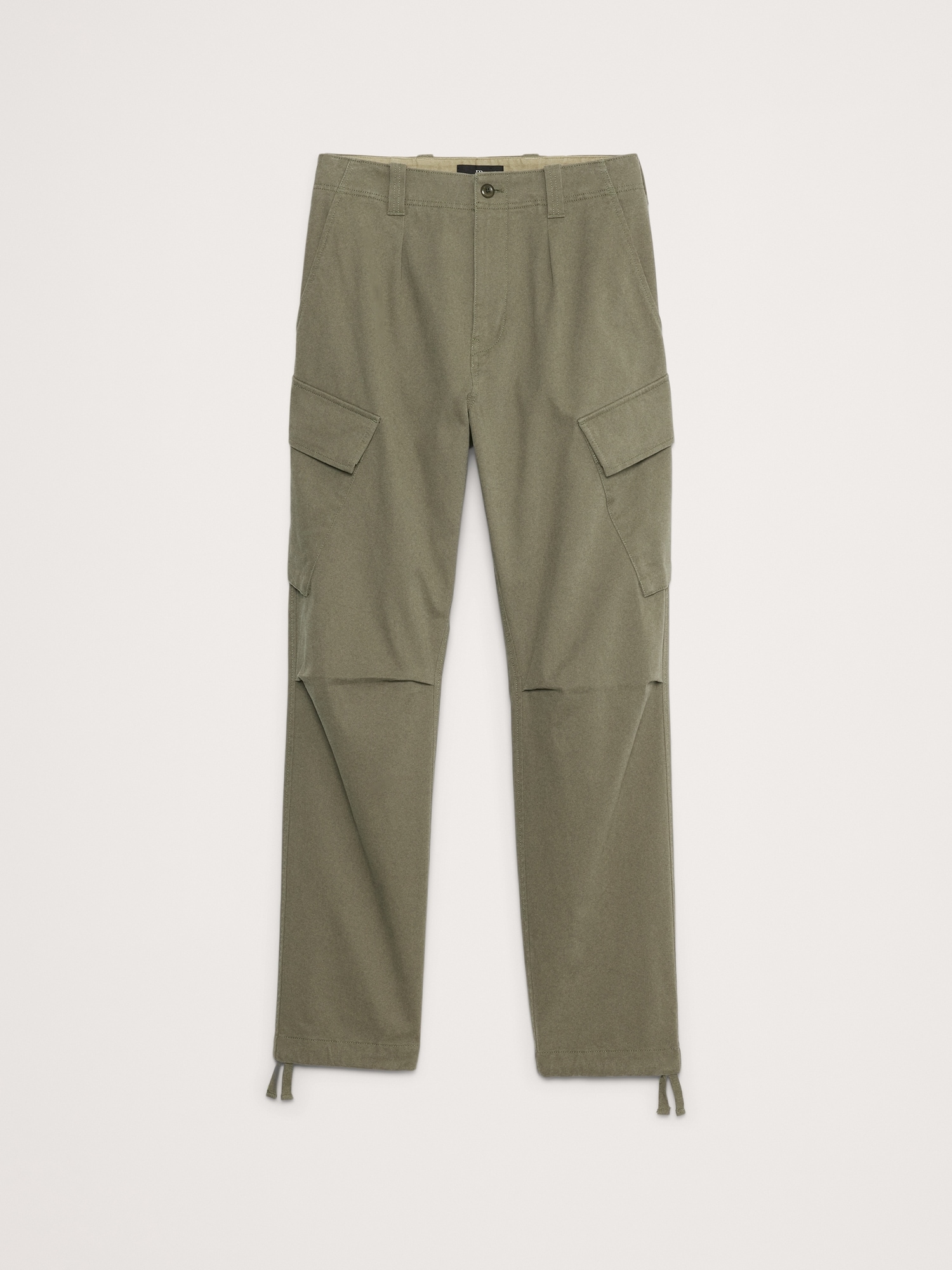 Pantalon cargo en sergé brossé