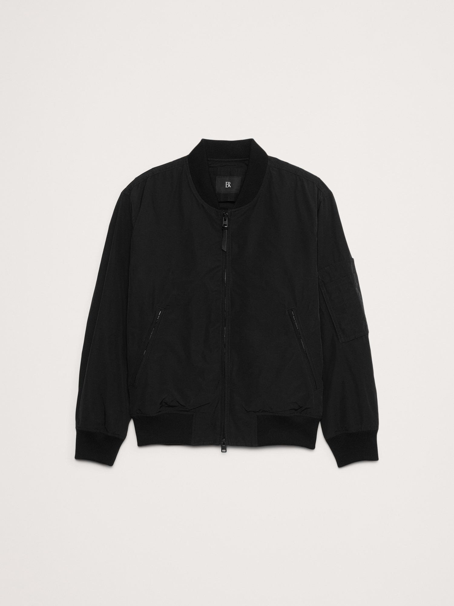 Water-Resistant Bomber Jacket