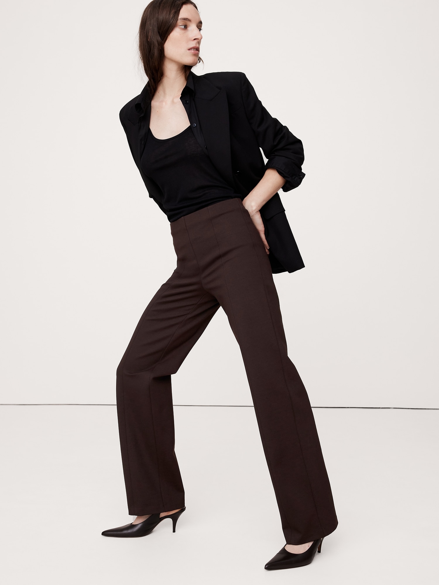 Straight Everywhere Ponte Pant