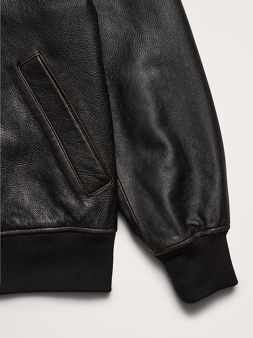 90s BANANA REPUBLIC black leather 希少 短丈 90s BANANA REPUBLIC black leather 希少 短丈