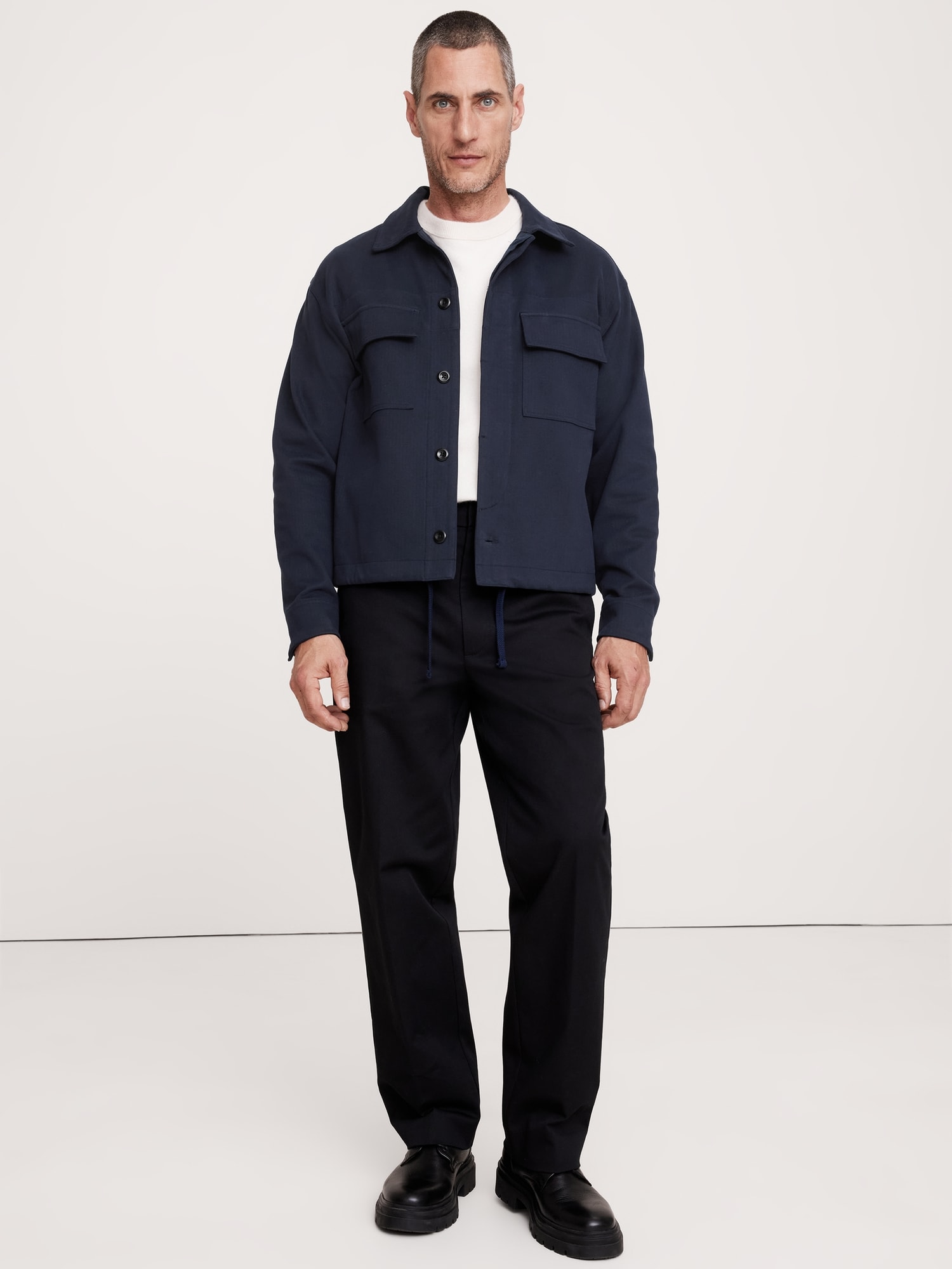 Herringbone Ponte Coach's Jacket