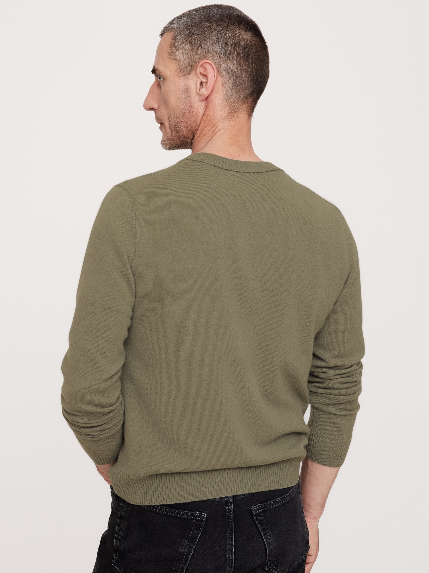 Cashmere Crew Neck Sweater Banana Republic