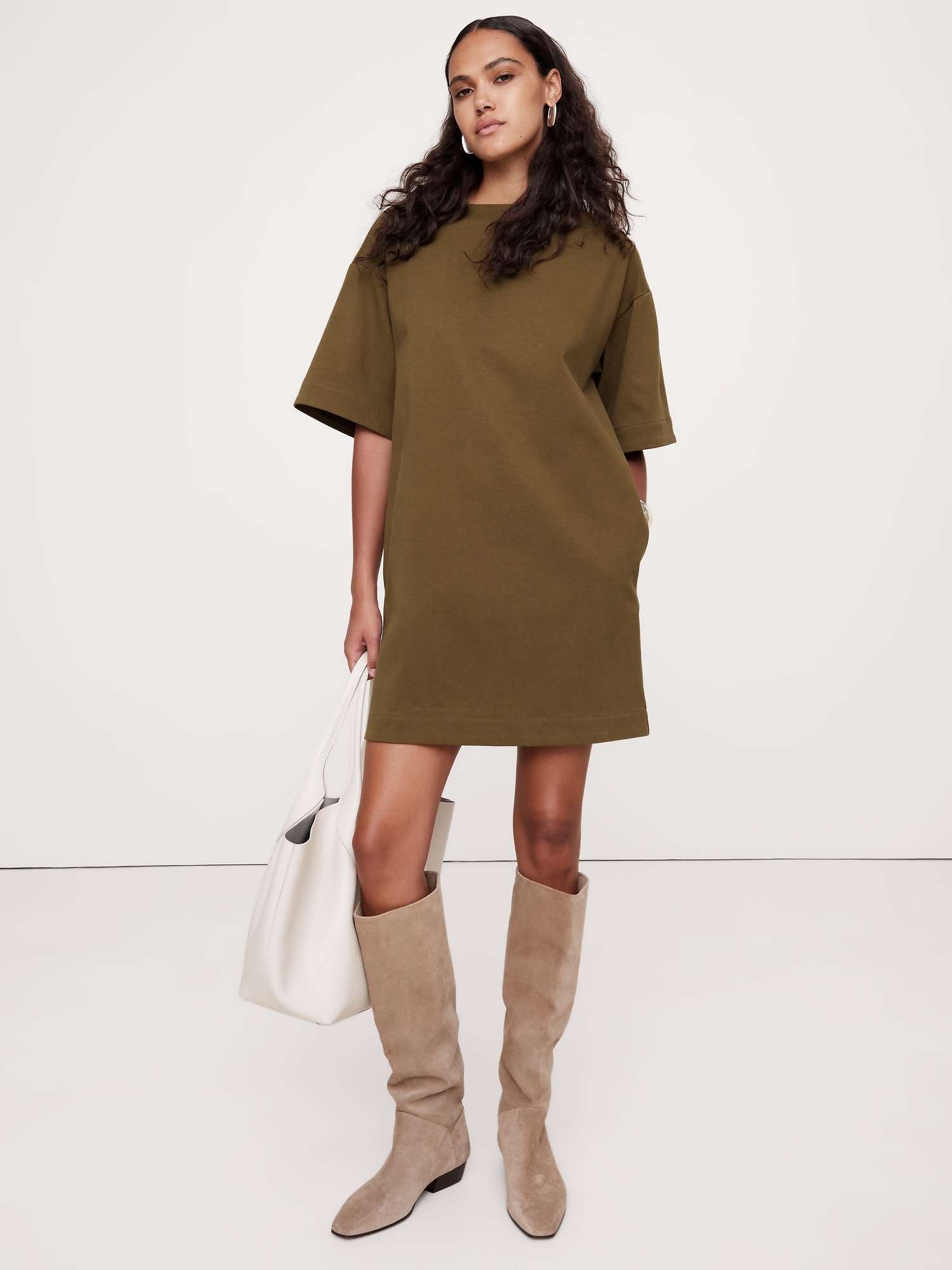 Banana republic t shirt dress on sale