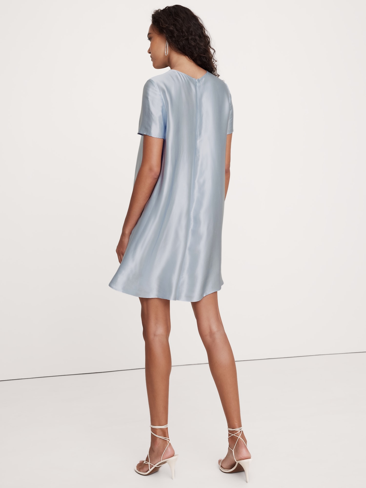 Aurelia Linen-Blend Mini Dress