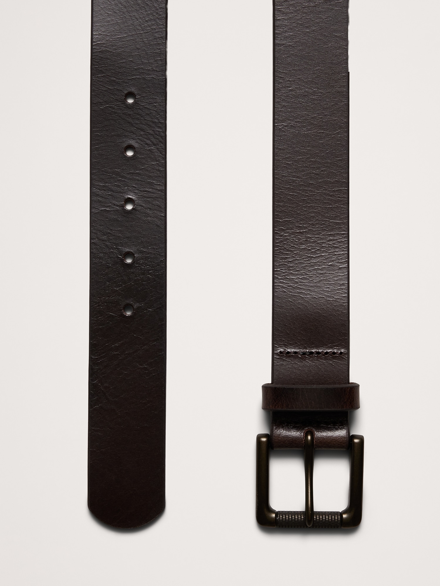 Ceinture en cuir vieilli