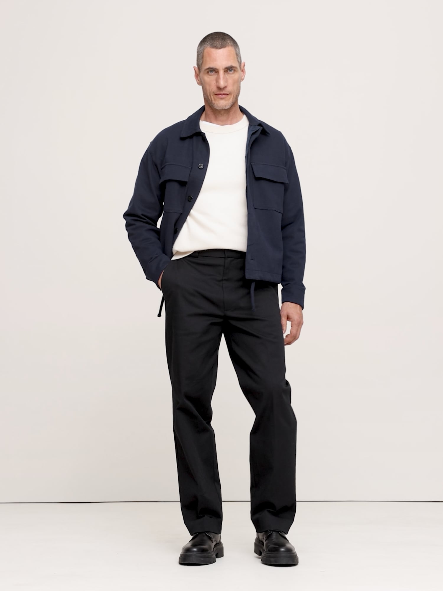 Herringbone Ponte Coach's Jacket