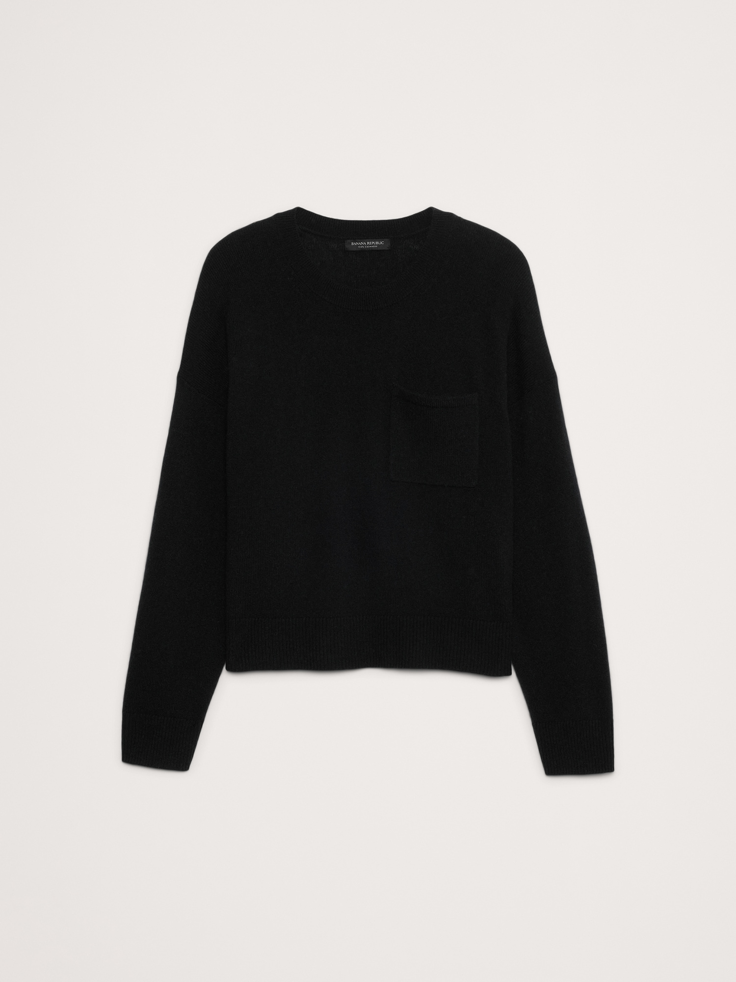 Caro Cropped Lightweight Cashmere Sweater