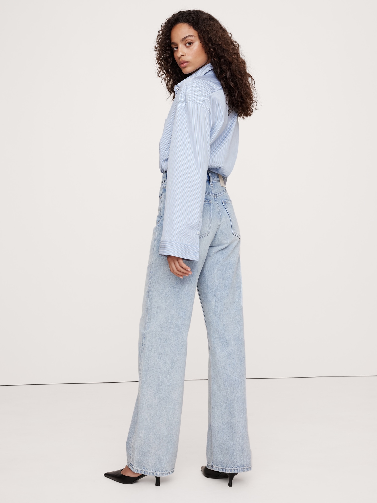 The Icon Classic Wide-Leg Jean