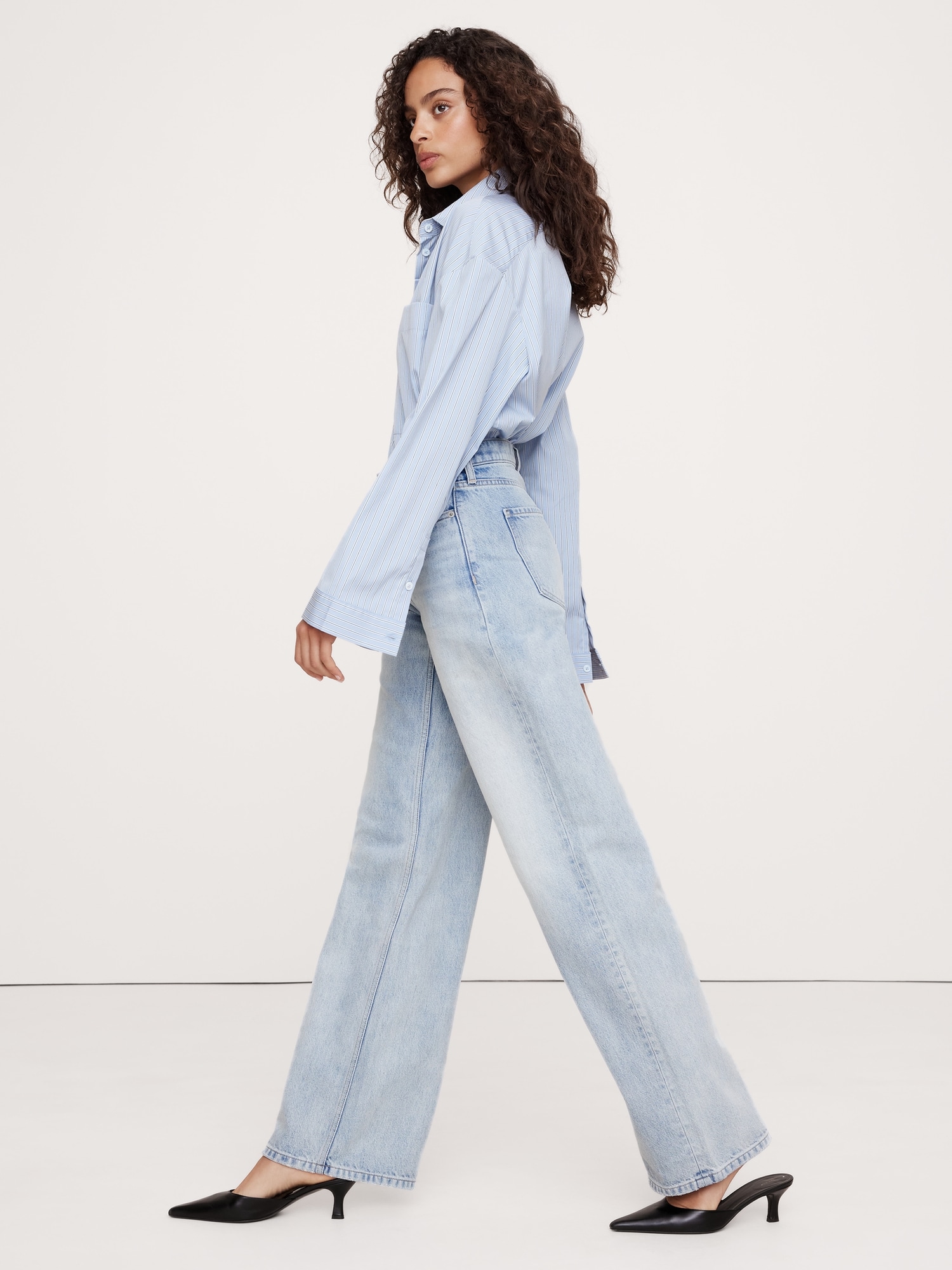 The Icon Classic Wide-Leg Jean