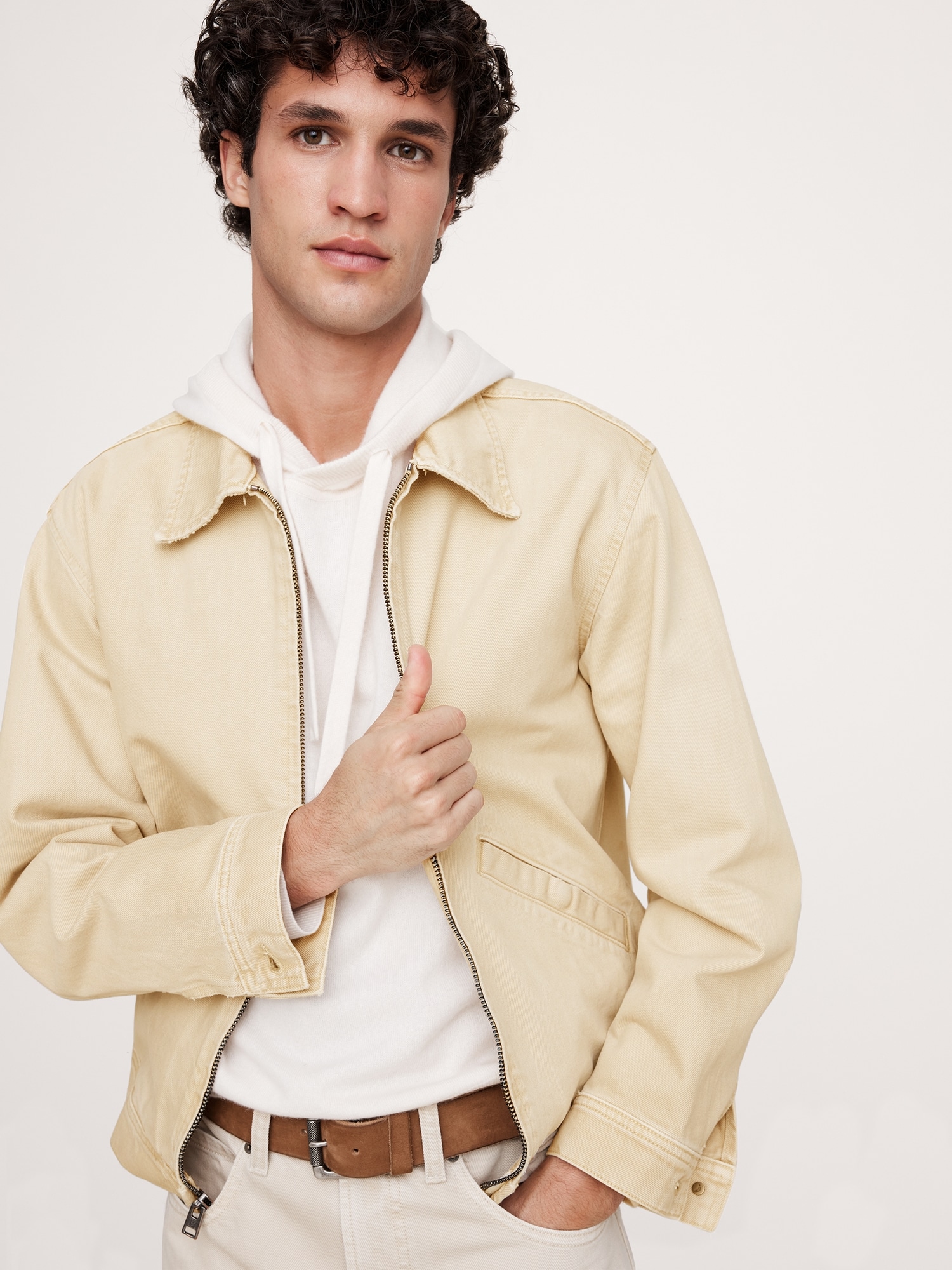 Cotton-Twill Garage Jacket