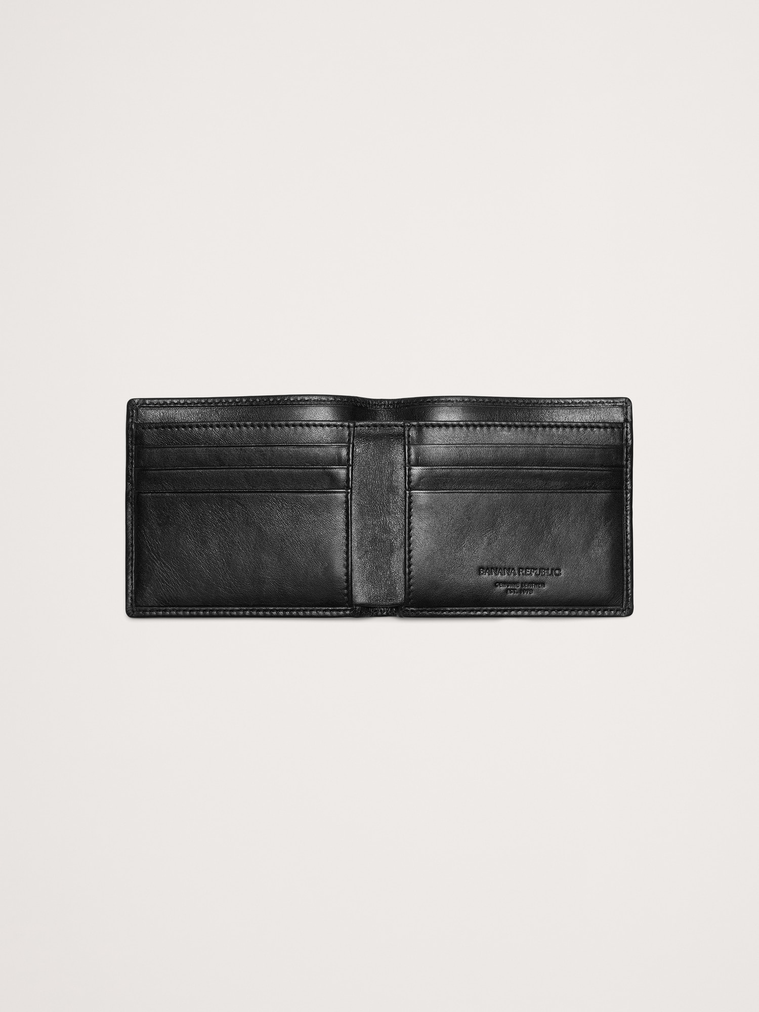 Leather Bi-Fold Wallet