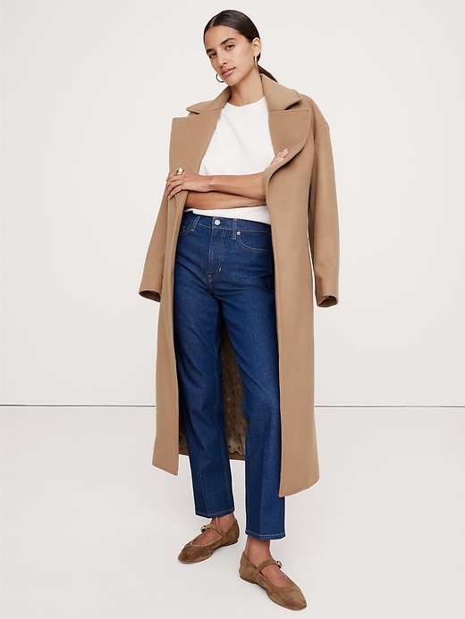 High-Rise Straight Jean | Banana Republic