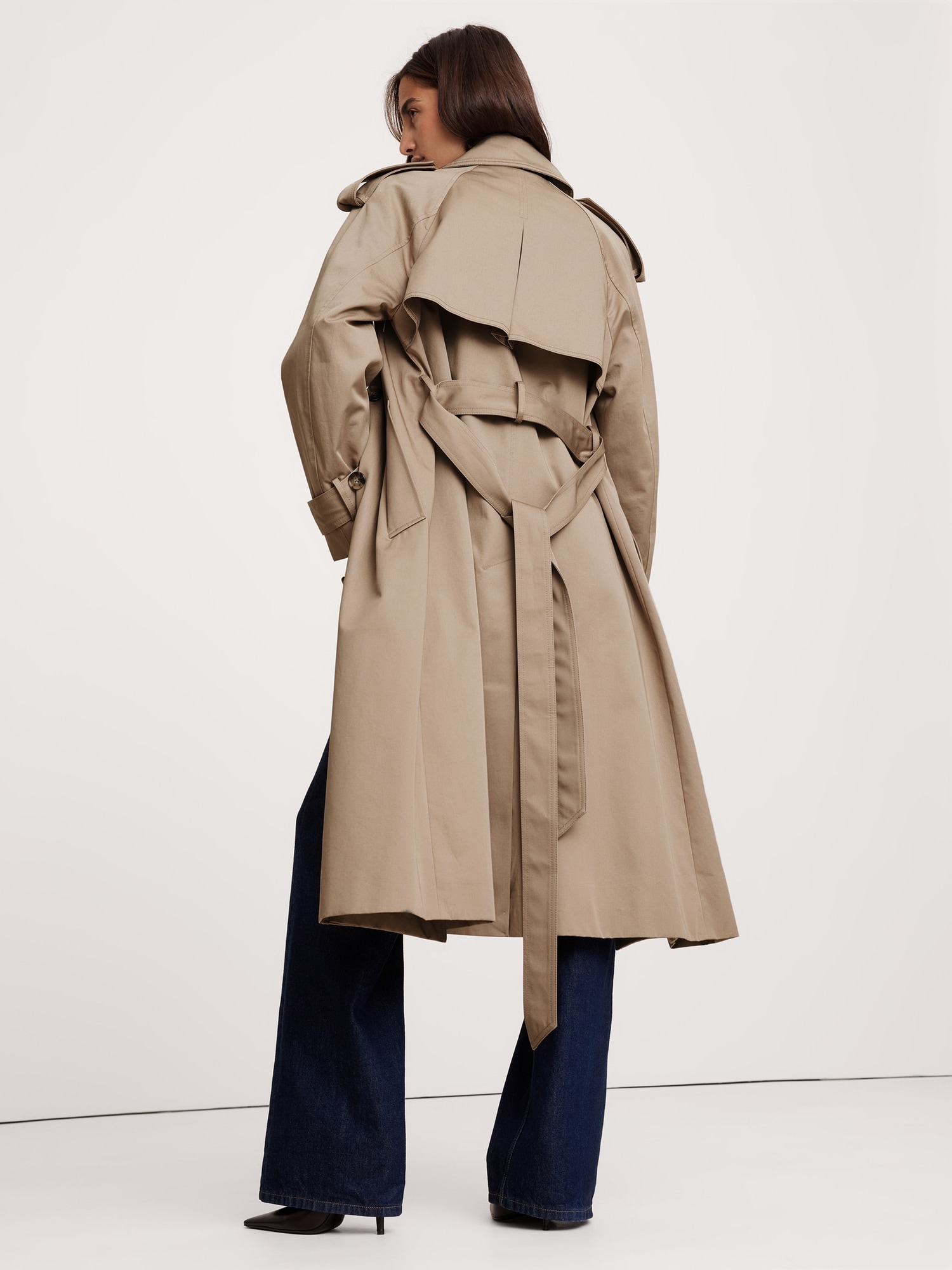 Banana republic trench dress online