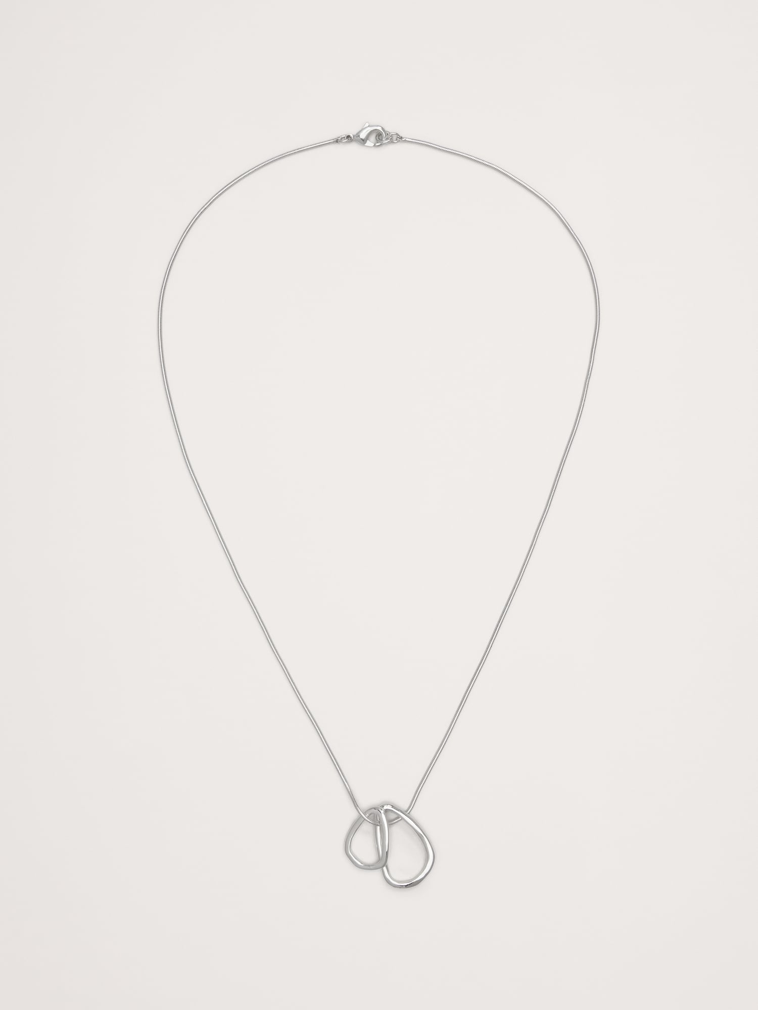 Clio Mini Pendant Necklace Aureus + Argent