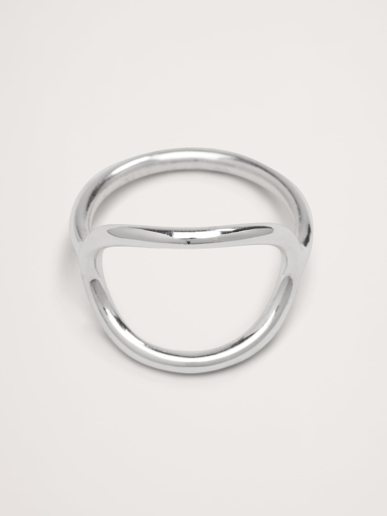 Oval Shape Ring Aureus + Argent