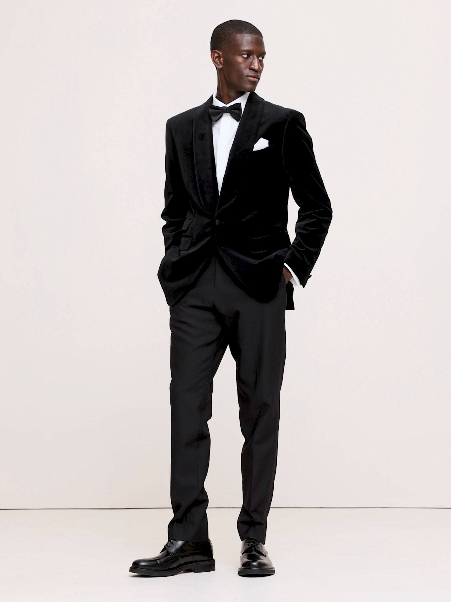 Image number 2 showing, Cotton Velvet Tuxedo Jacket