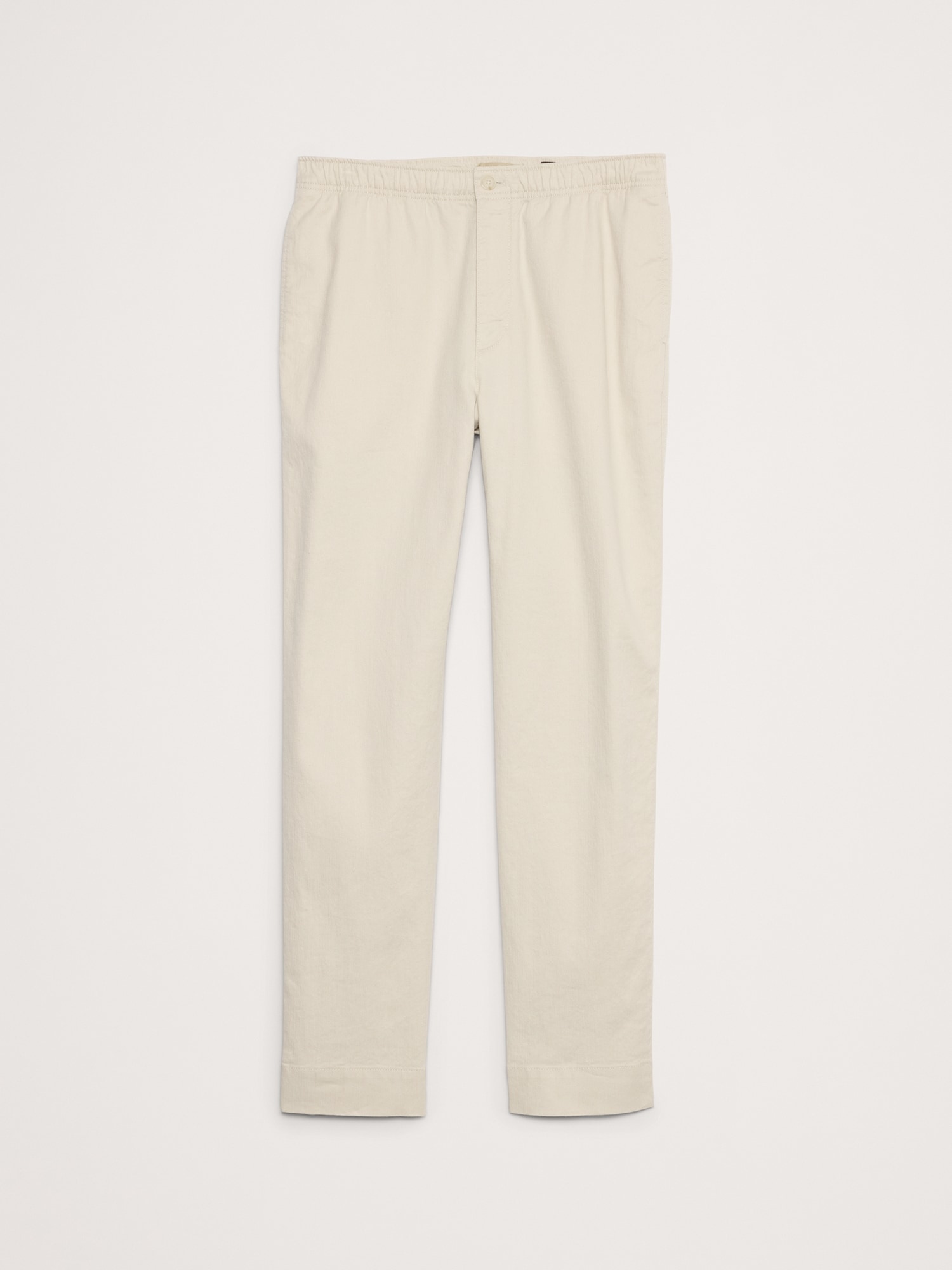 Italian Linen-Cotton Pull-On Pant