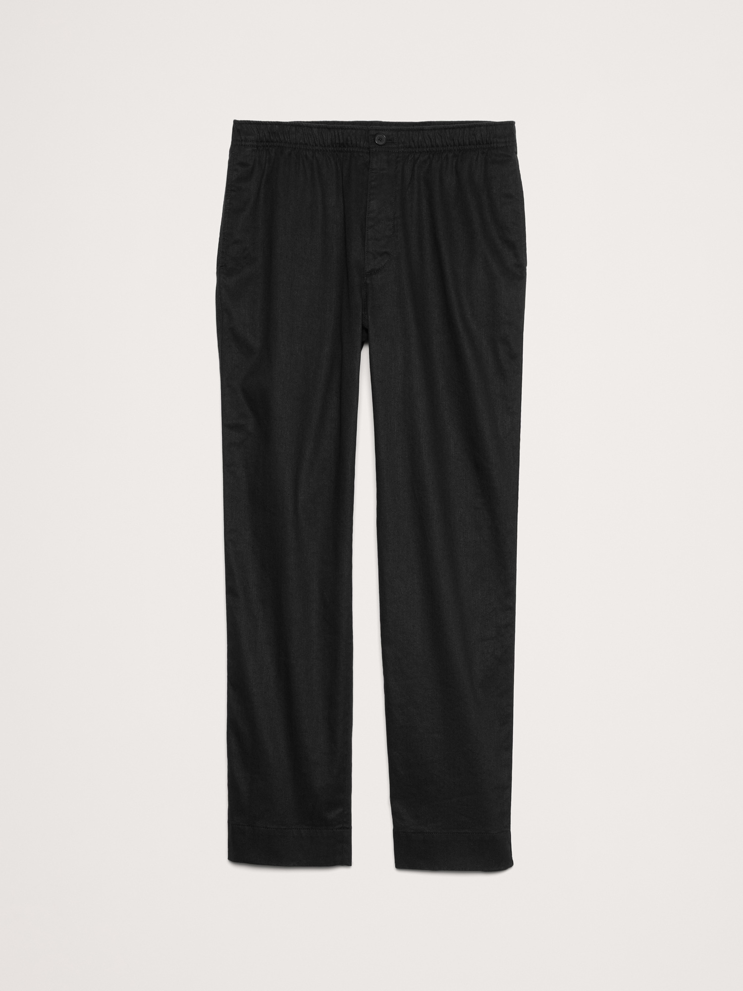 Pantalon Voyageur décontracté en coton et lin