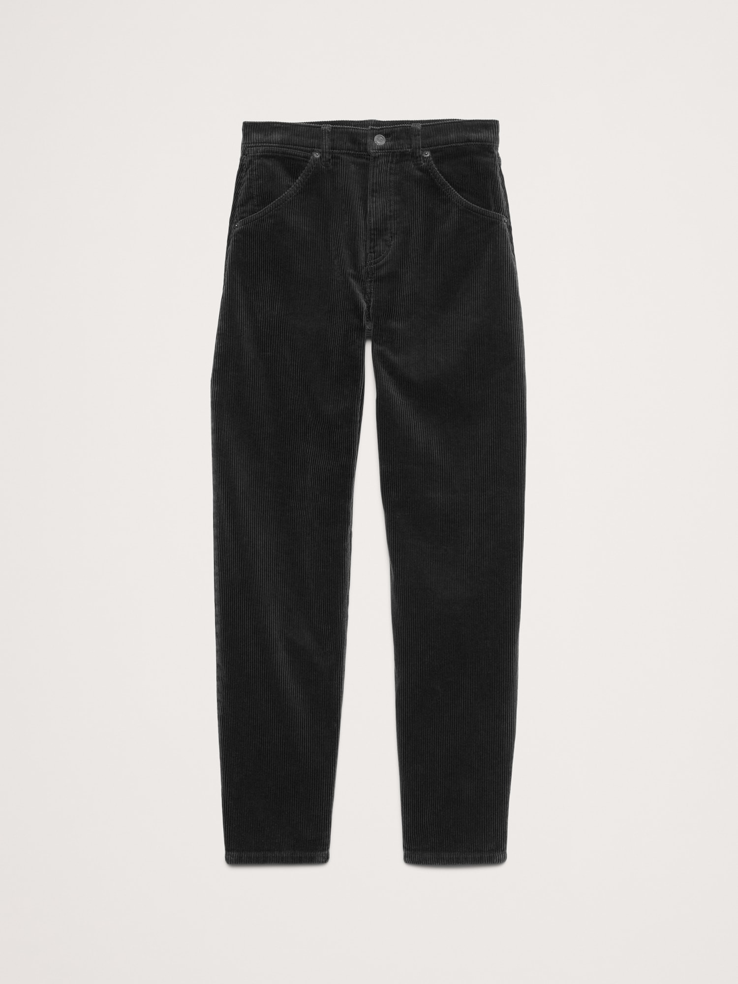 High-Rise Bow Corduroy Pant