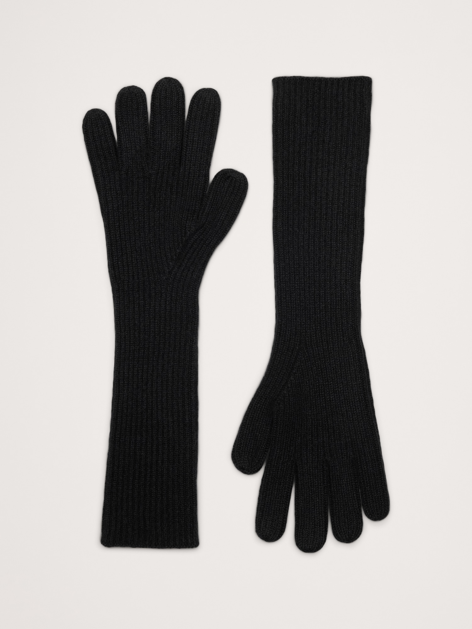 Signature Cashmere Long Gloves