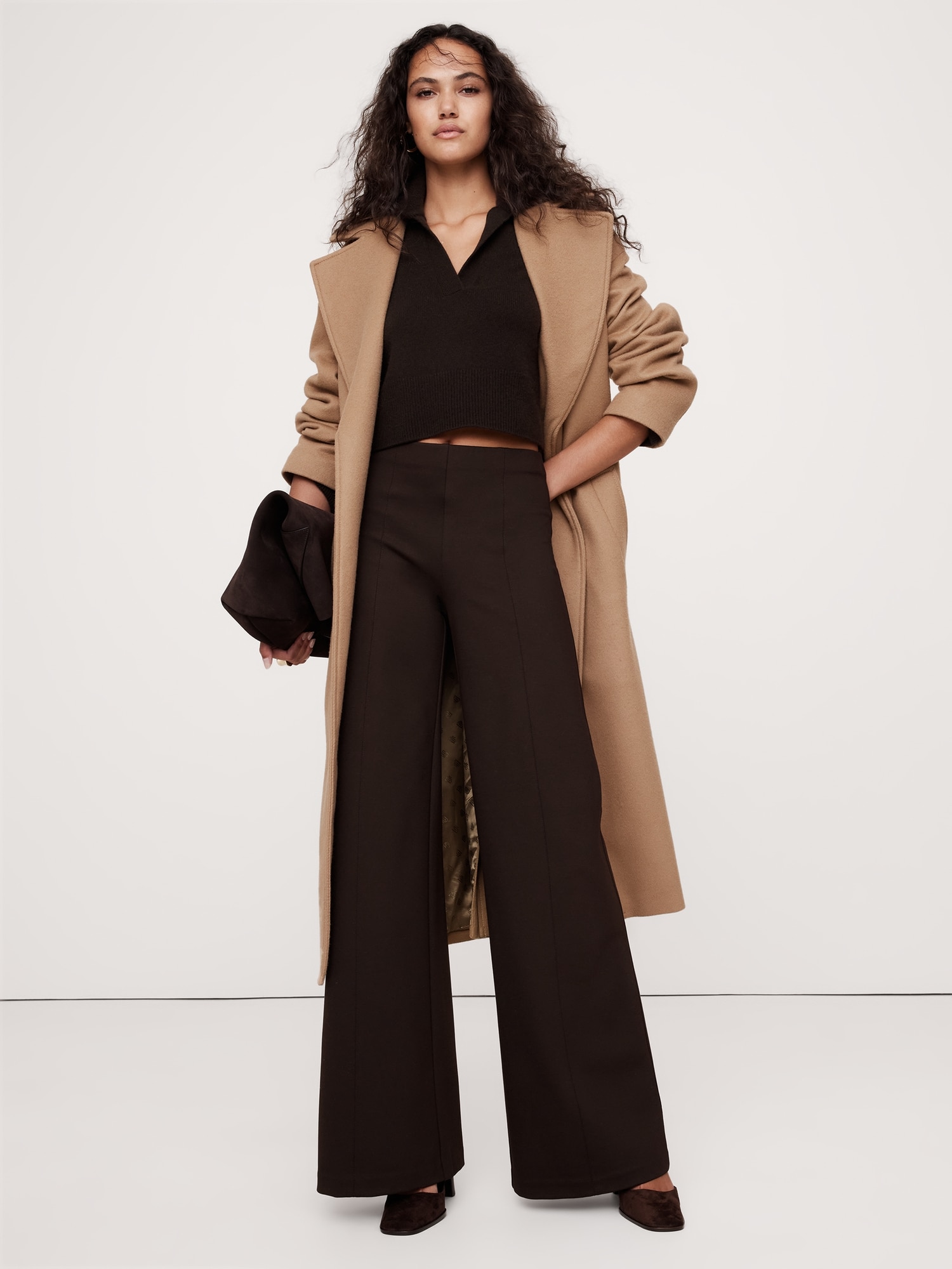 Wide-Leg Everywhere Ponte Pant