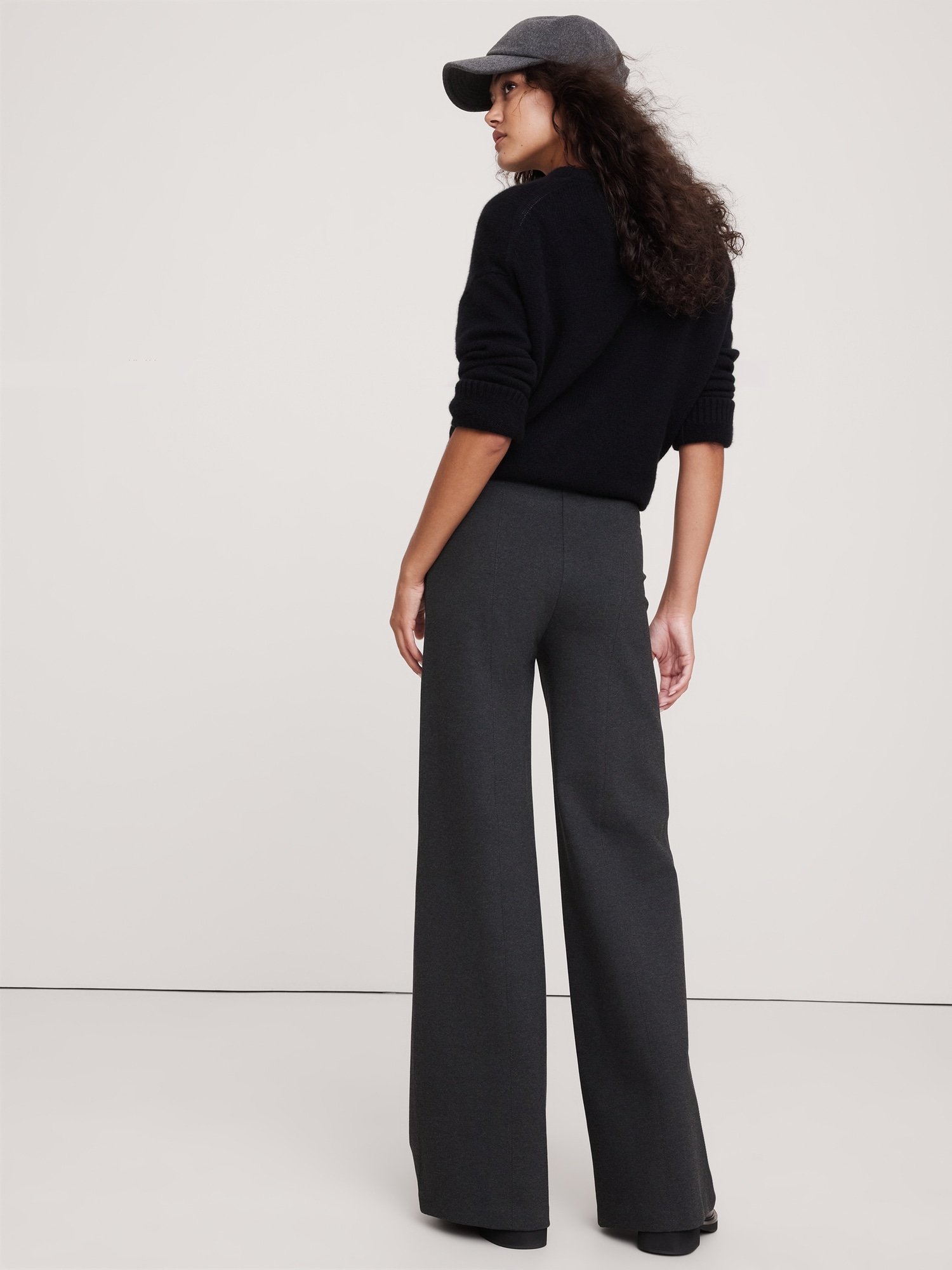 Wide-Leg Everywhere Ponte Pant