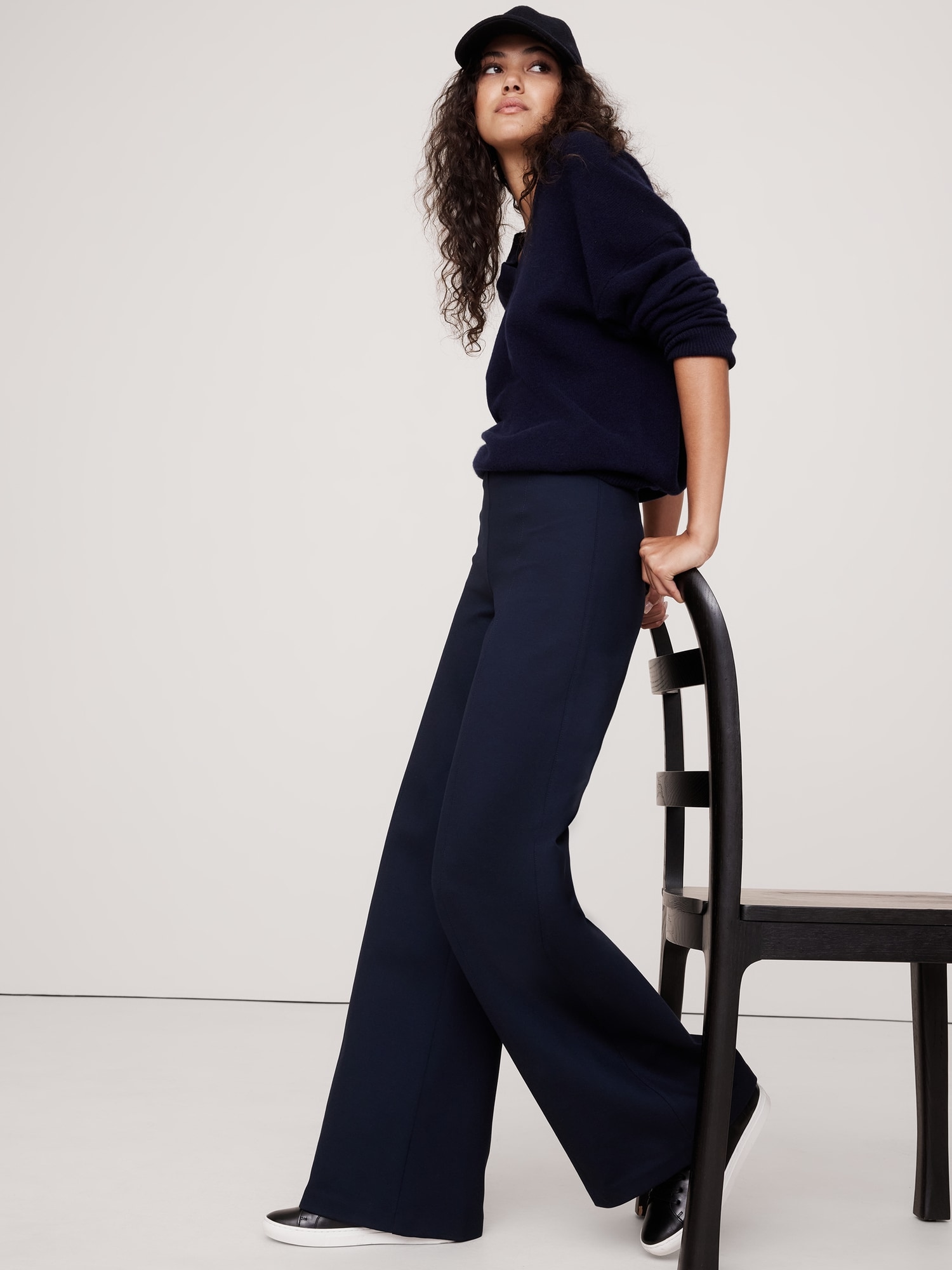 Wide-Leg Everywhere Ponte Pant