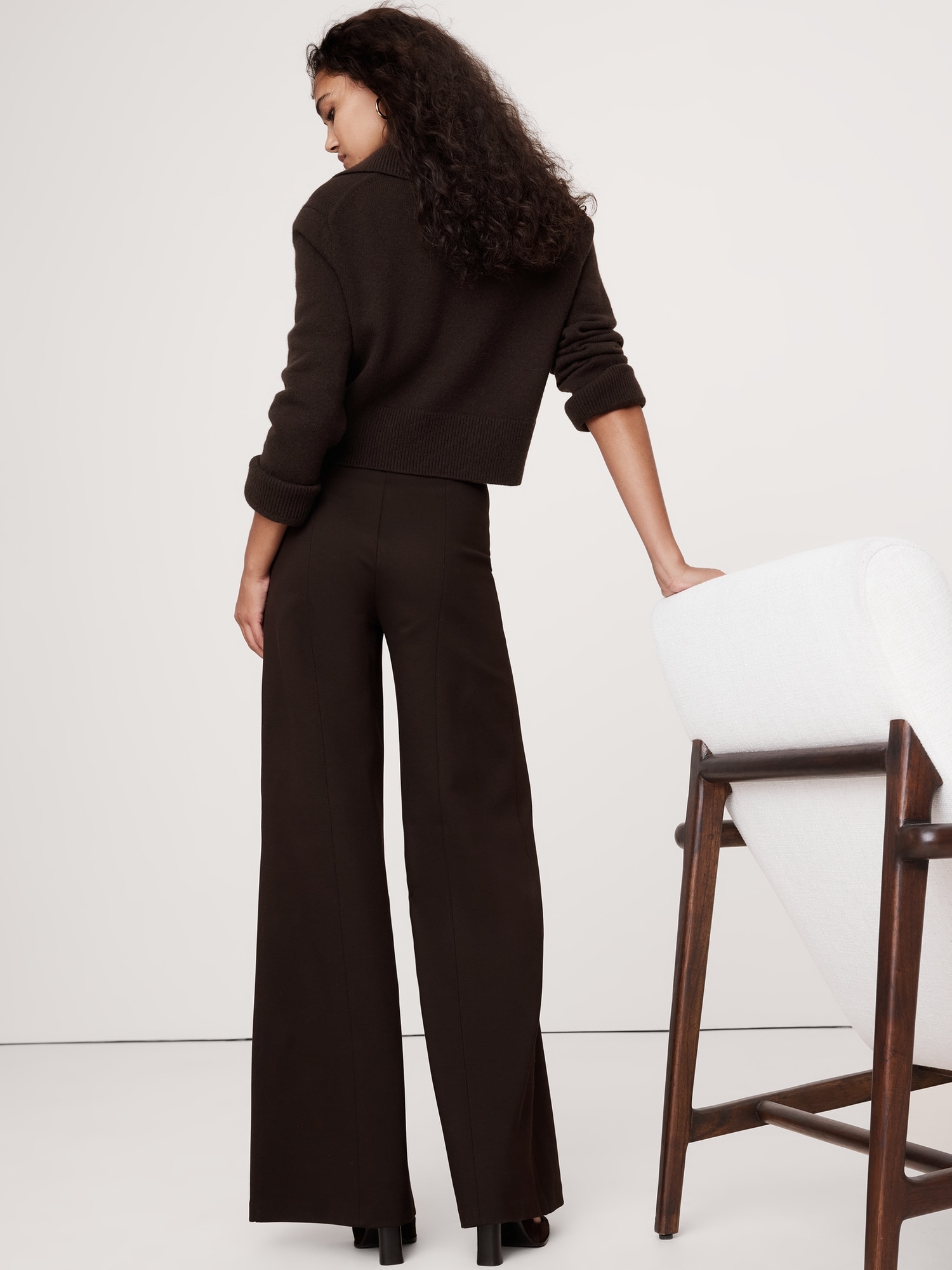 Wide-Leg Everywhere Ponte Pant