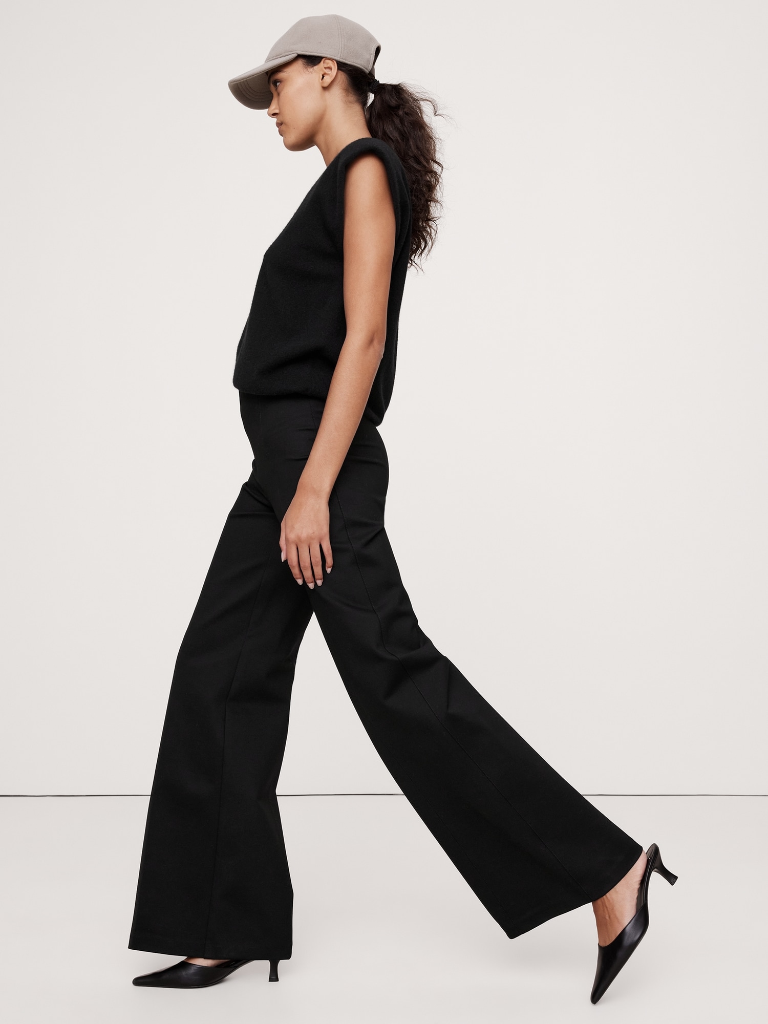 Wide-Leg Everywhere Ponte Pant