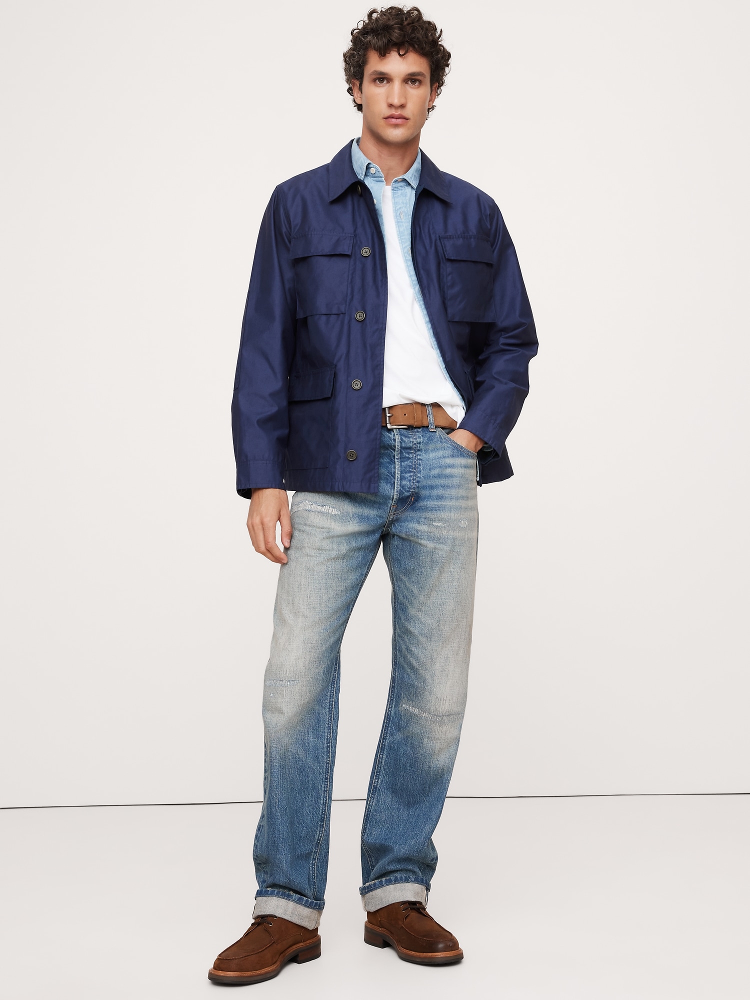 Water Resistant Field Jacket Banana Republic