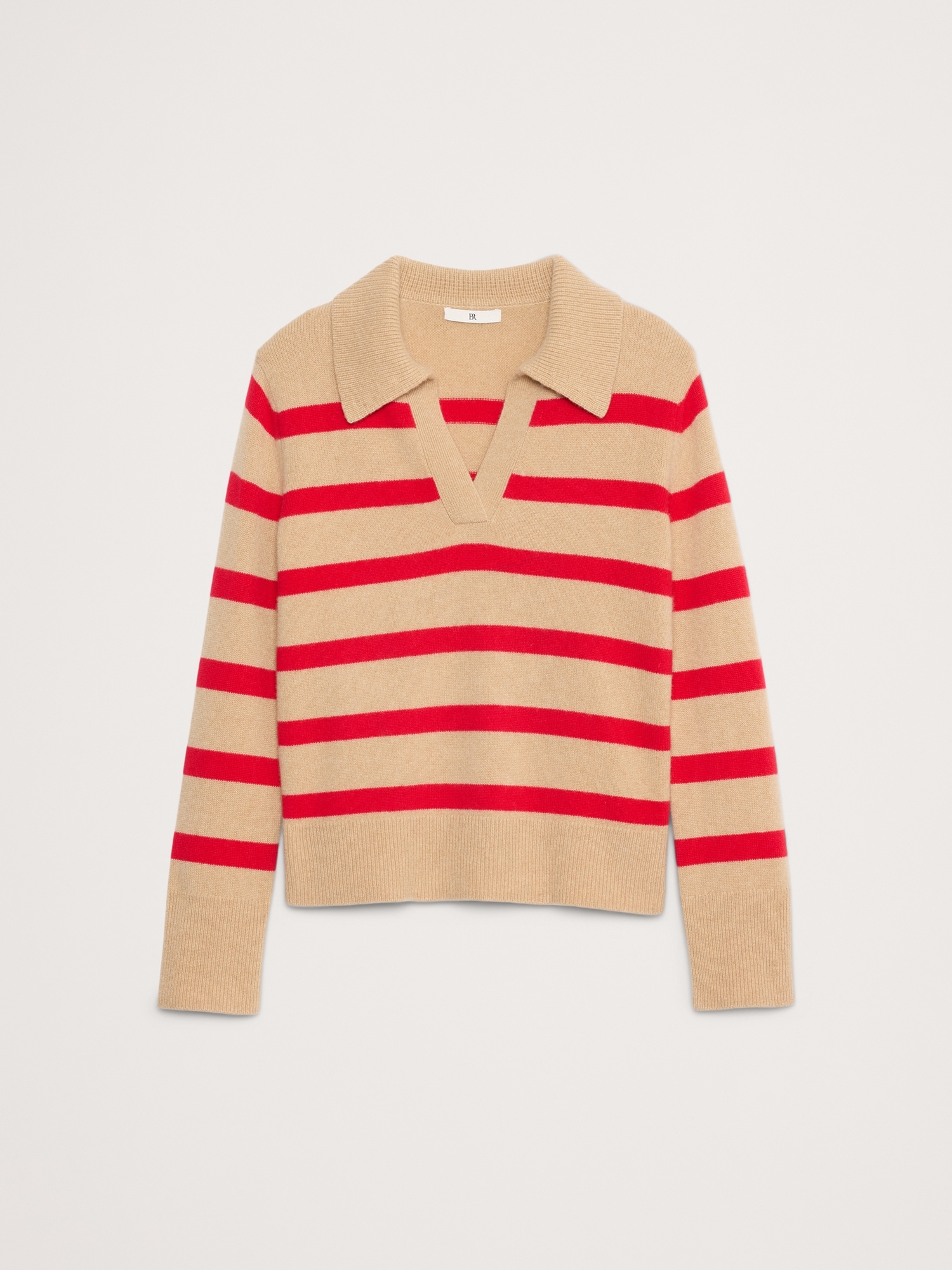 Cashmere Rugby Sweater Polo