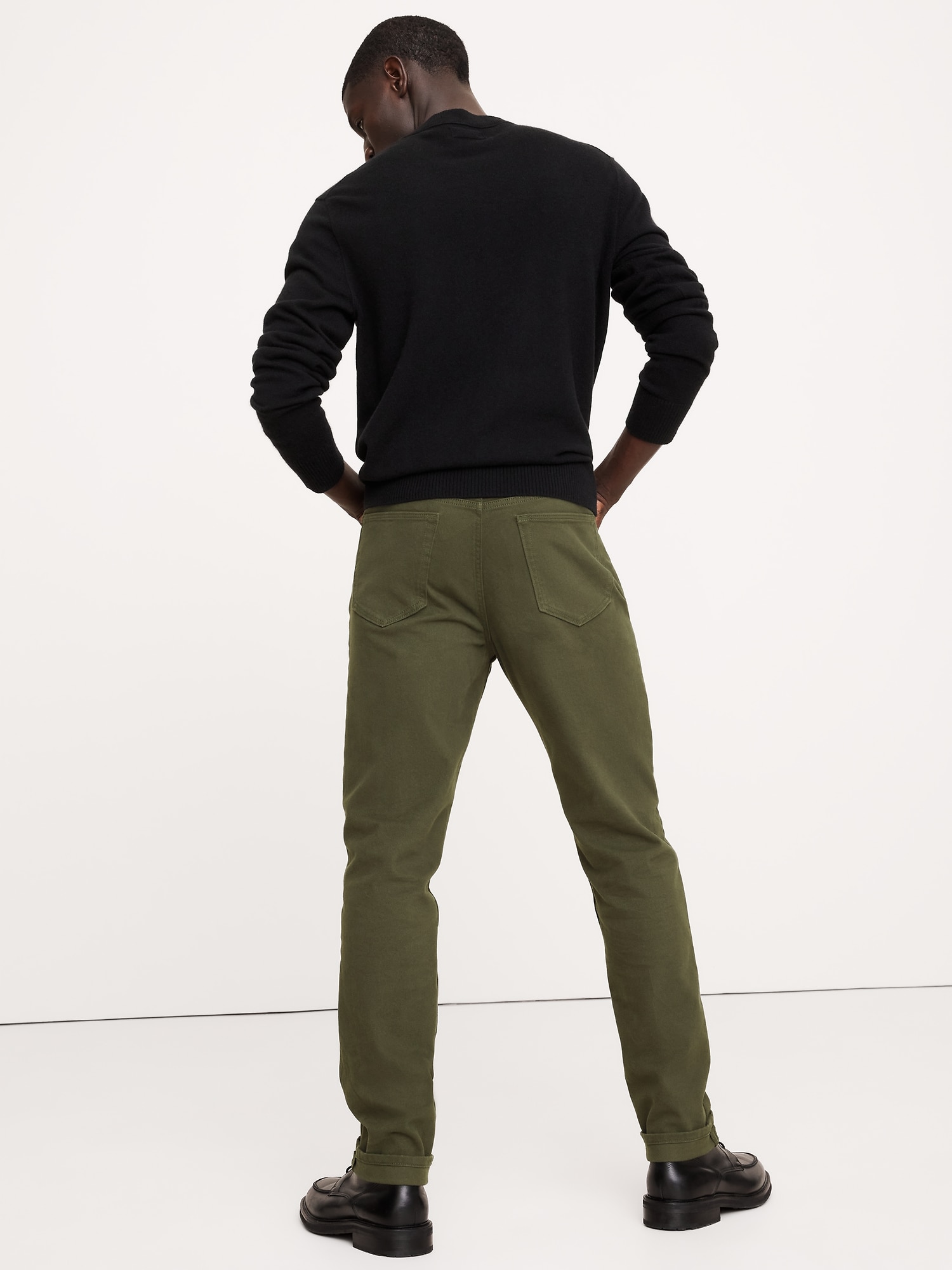 Slim Brushed Traveler Pant