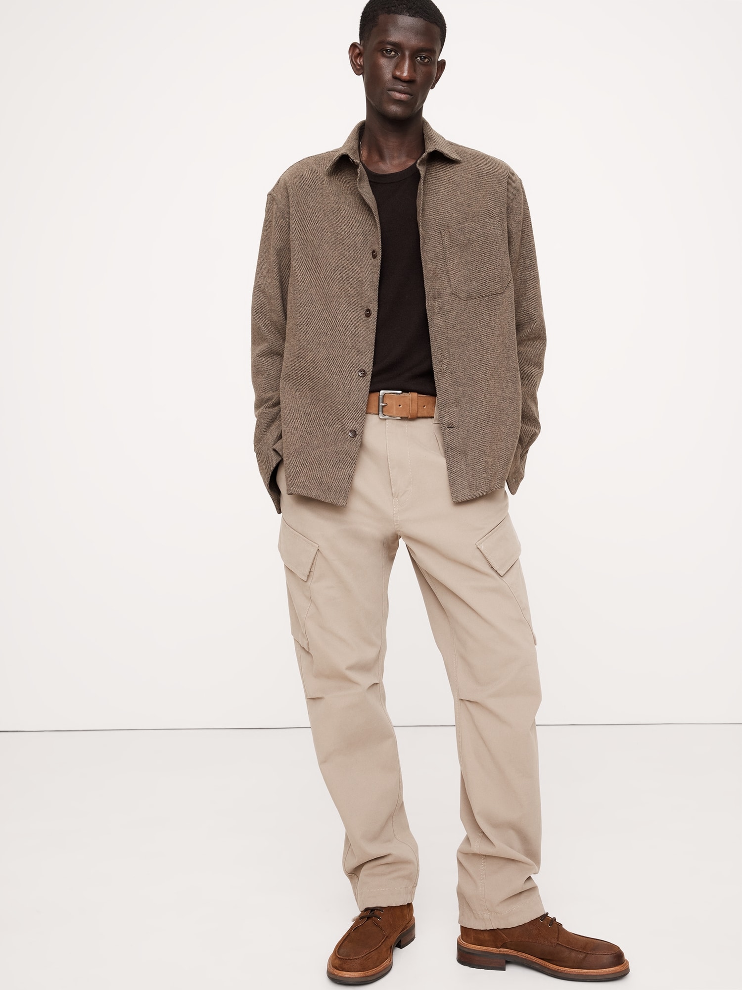 Relaxed-Fit Flannel Overshirt