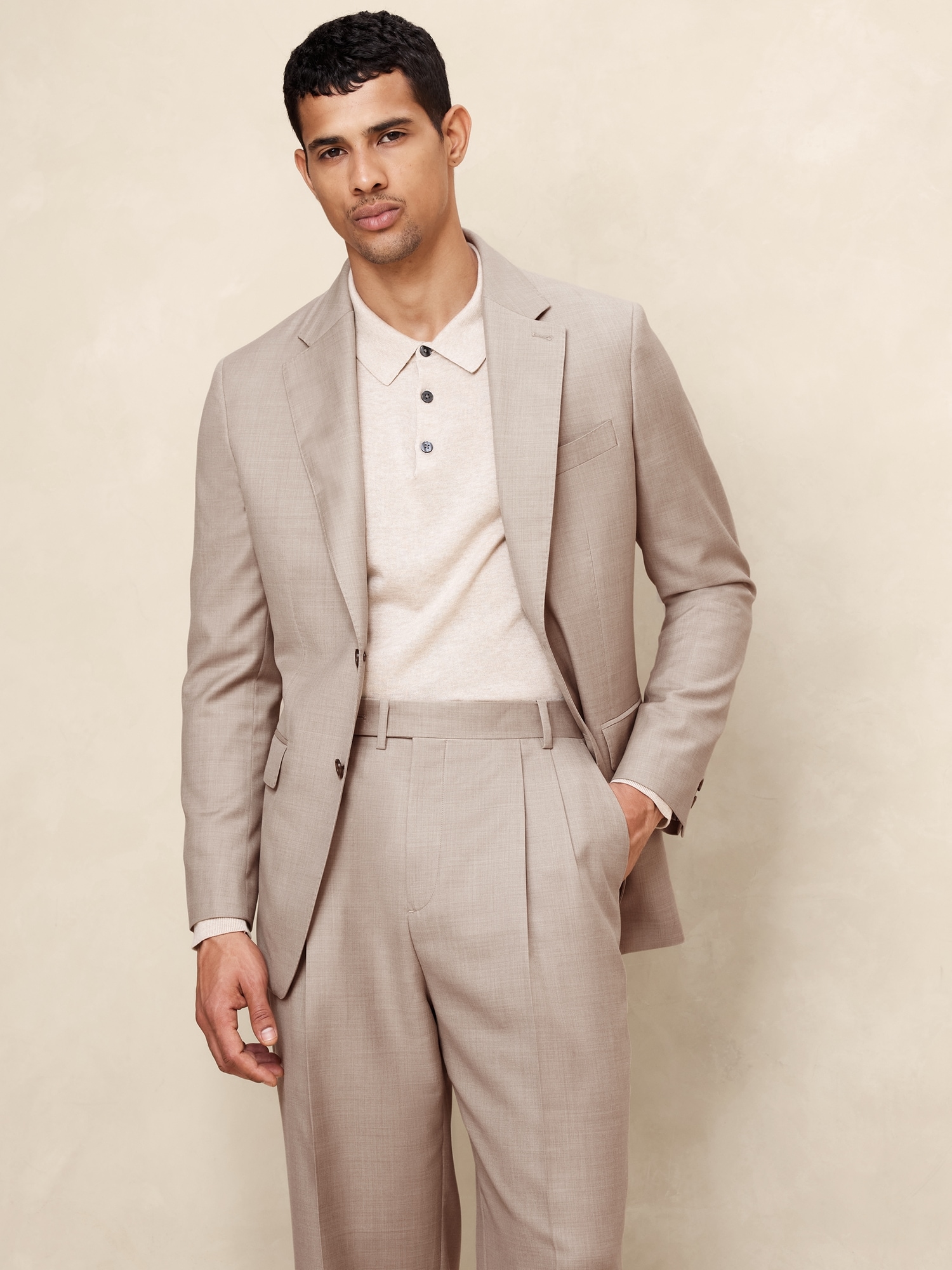 Signature Italian Twill Suit Jacket