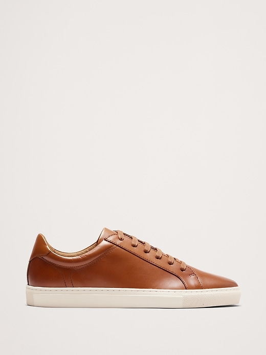 Nicklas Leather Sneaker Banana Republic